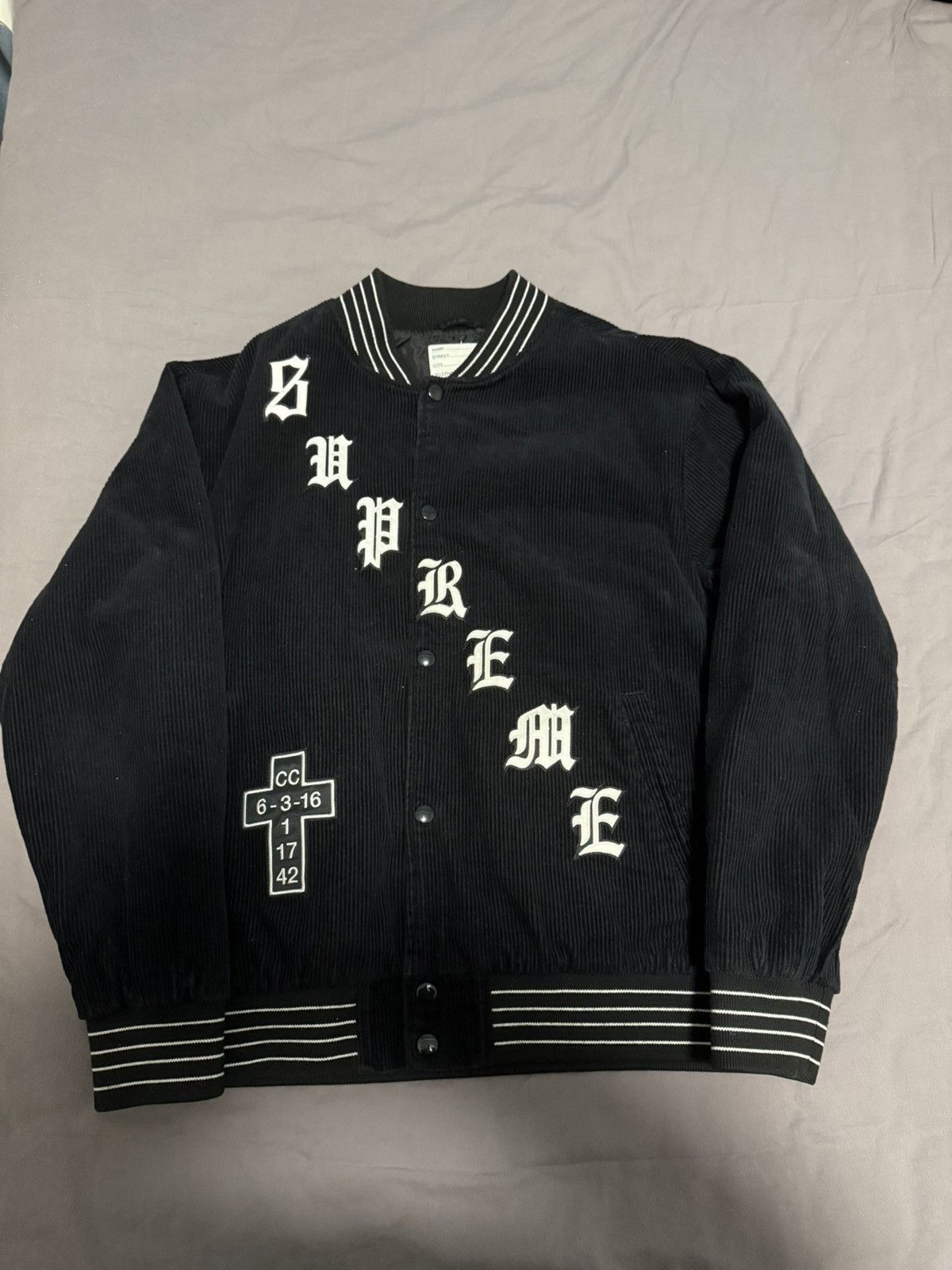 Supreme Supreme old English corduroy jacket Size US M / EU 48-50 / 2 - 1 Thumbnail