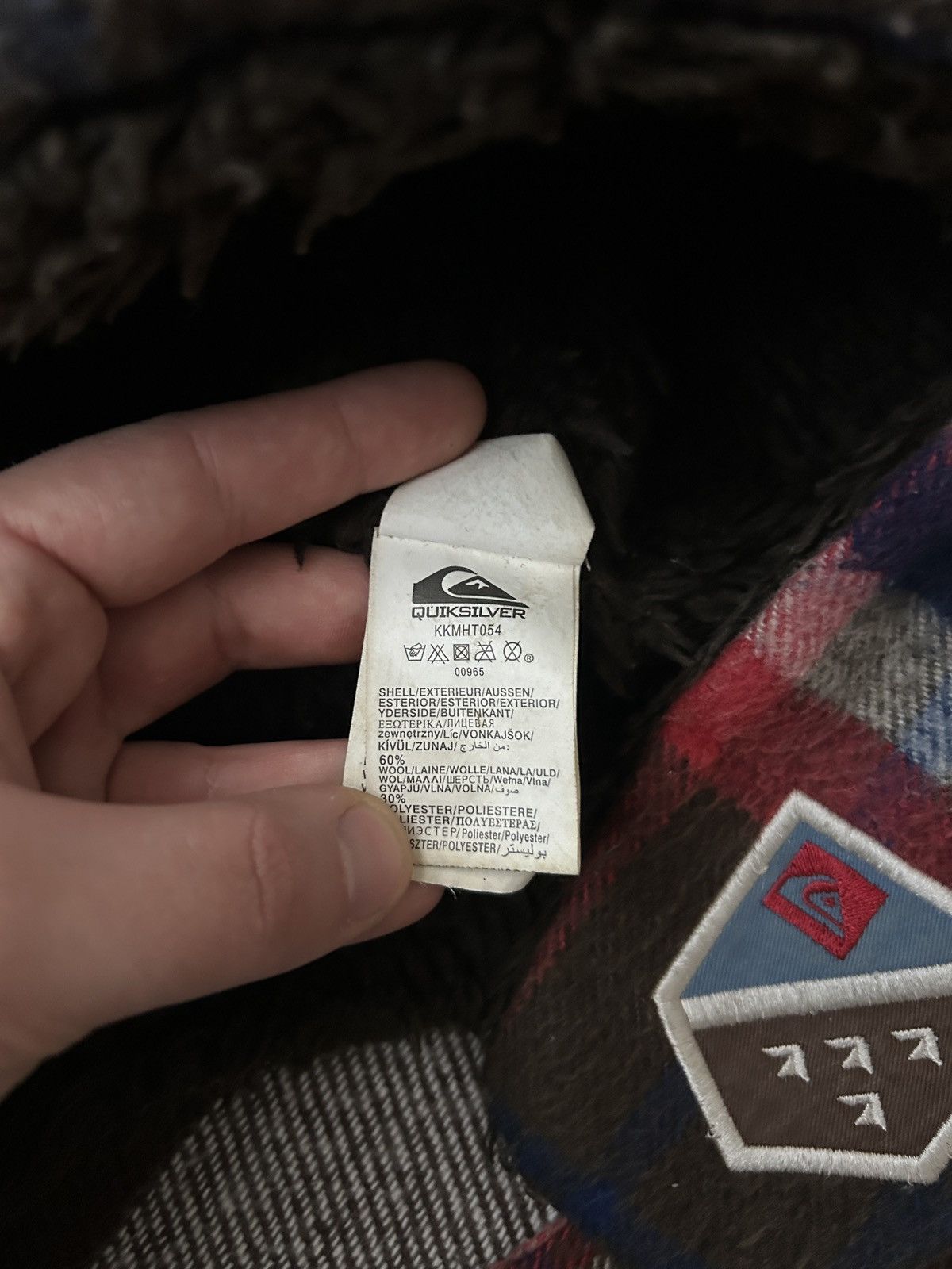 Quiksilver Vintage Quicksilver Ushanka sherpa hats y2k mens rare Size ONE SIZE - 4 Thumbnail