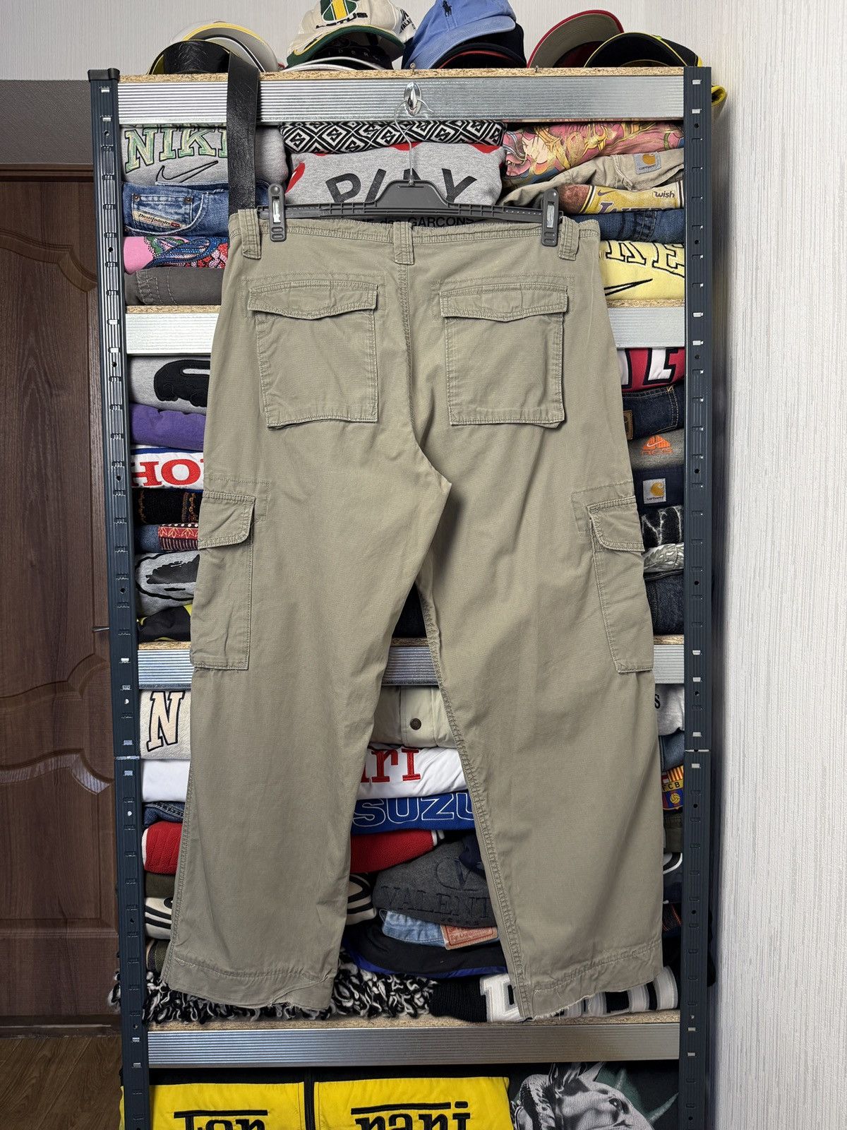 Japanese Brand Nike Vintage Cargo Pants Baggy Wide Japanese Size US 36 / EU 52 - 2 Thumbnail