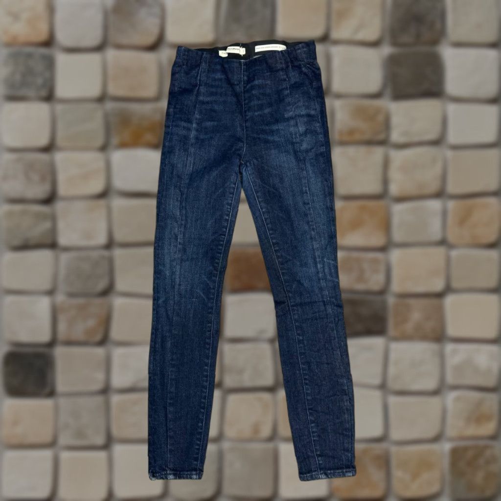 Vintage VINTAGE Pilcro And The Letterpress Leggings Womens 28 Blue Denim 25x27 Size 28" / US 6 / IT 42 - 1 Thumbnail