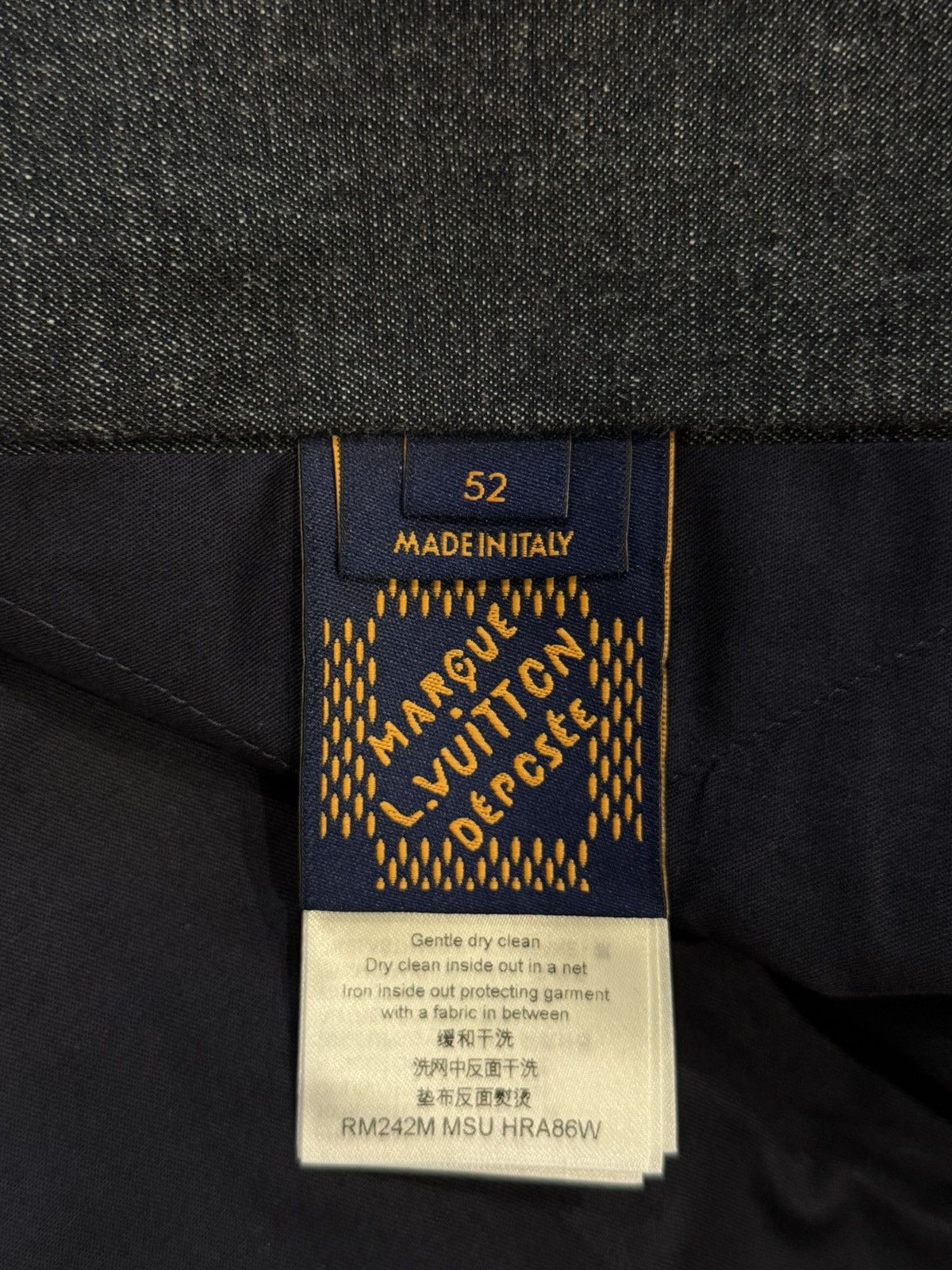 Louis Vuitton RARE FW24 LV ARABESQUE DENIM JACKET Size US L / EU 52-54 / 3 - 4 Thumbnail