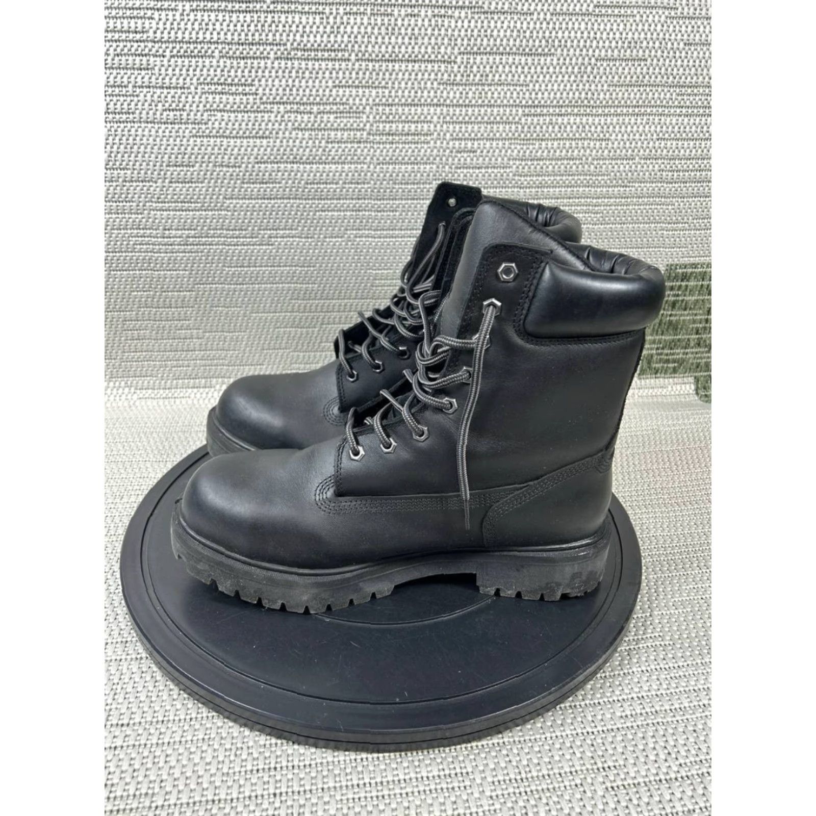 Timberland Timberland PRO Boots Mens Size 10.5 Wide Direct Attach Steel Toe Work Black Size US 11 / EU 44 - 3 Thumbnail
