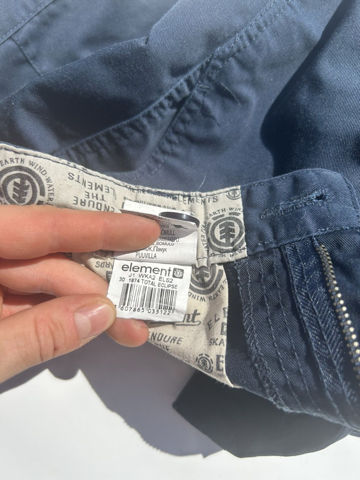Element Element Navy Skateboard Chino Shorts Streetwear Size 30 Size US 30 / EU 46 - 15 Thumbnail