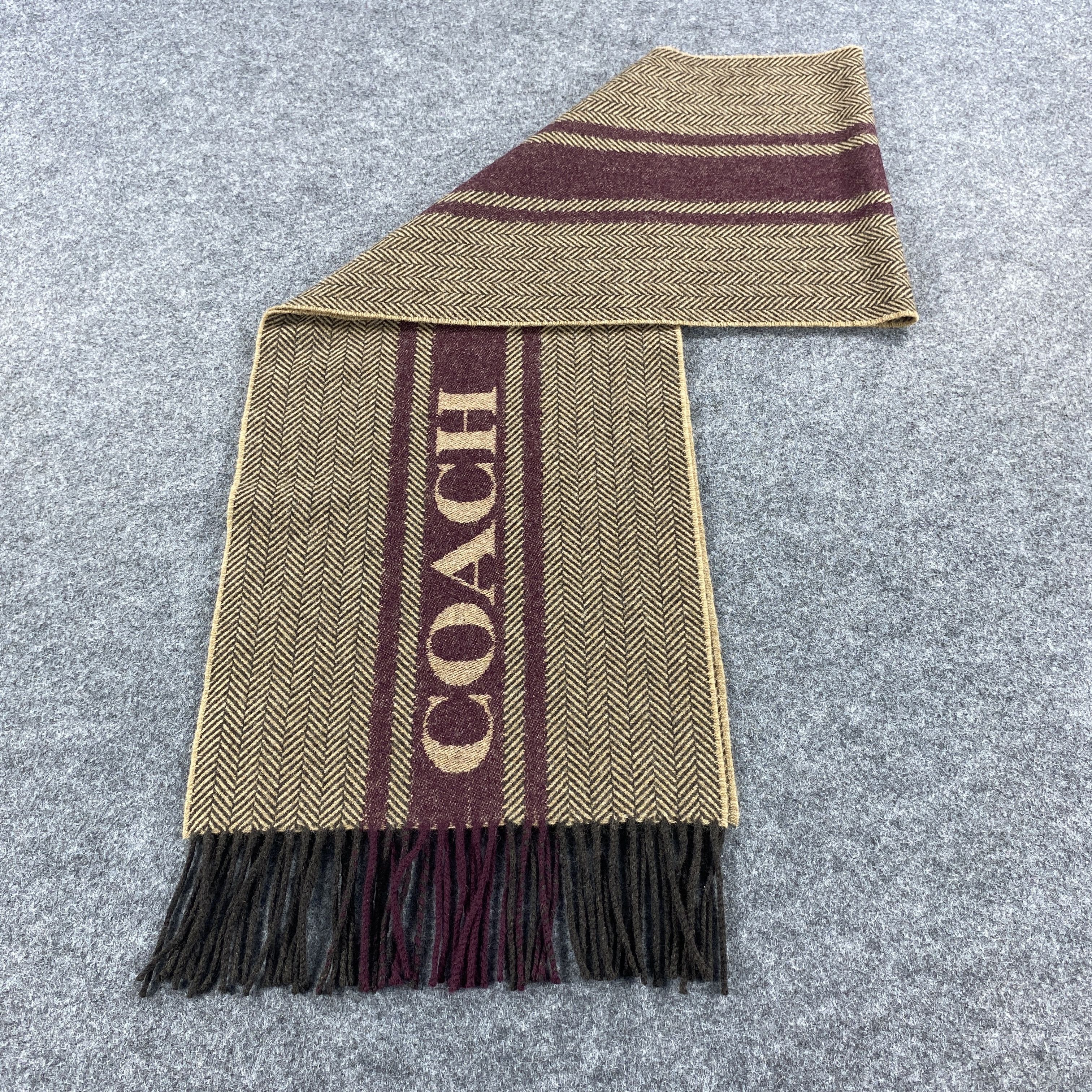 Coach GF10666 Coach Scarf Neck Wear Muffler Nova Check Size ONE SIZE - 6 Thumbnail