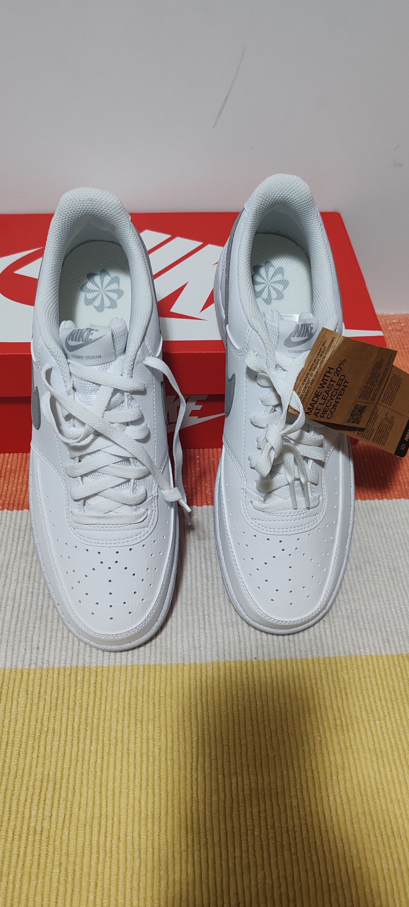 Nike Nike Court Vision Low Next Nature Size US 11.5 / EU 44-45 - 10 Thumbnail