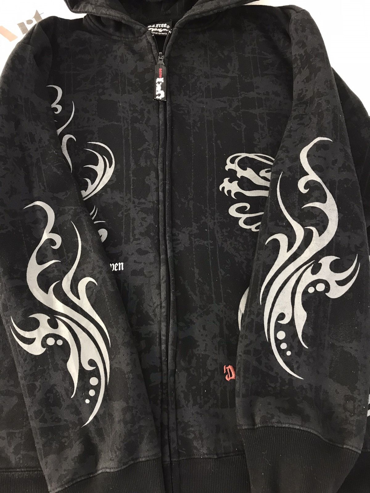 Japanese Brand Sweaters Dj Free JapaneseBrand Picture Dragon Hoodie Style Size US L / EU 52-54 / 3 - 8 Thumbnail