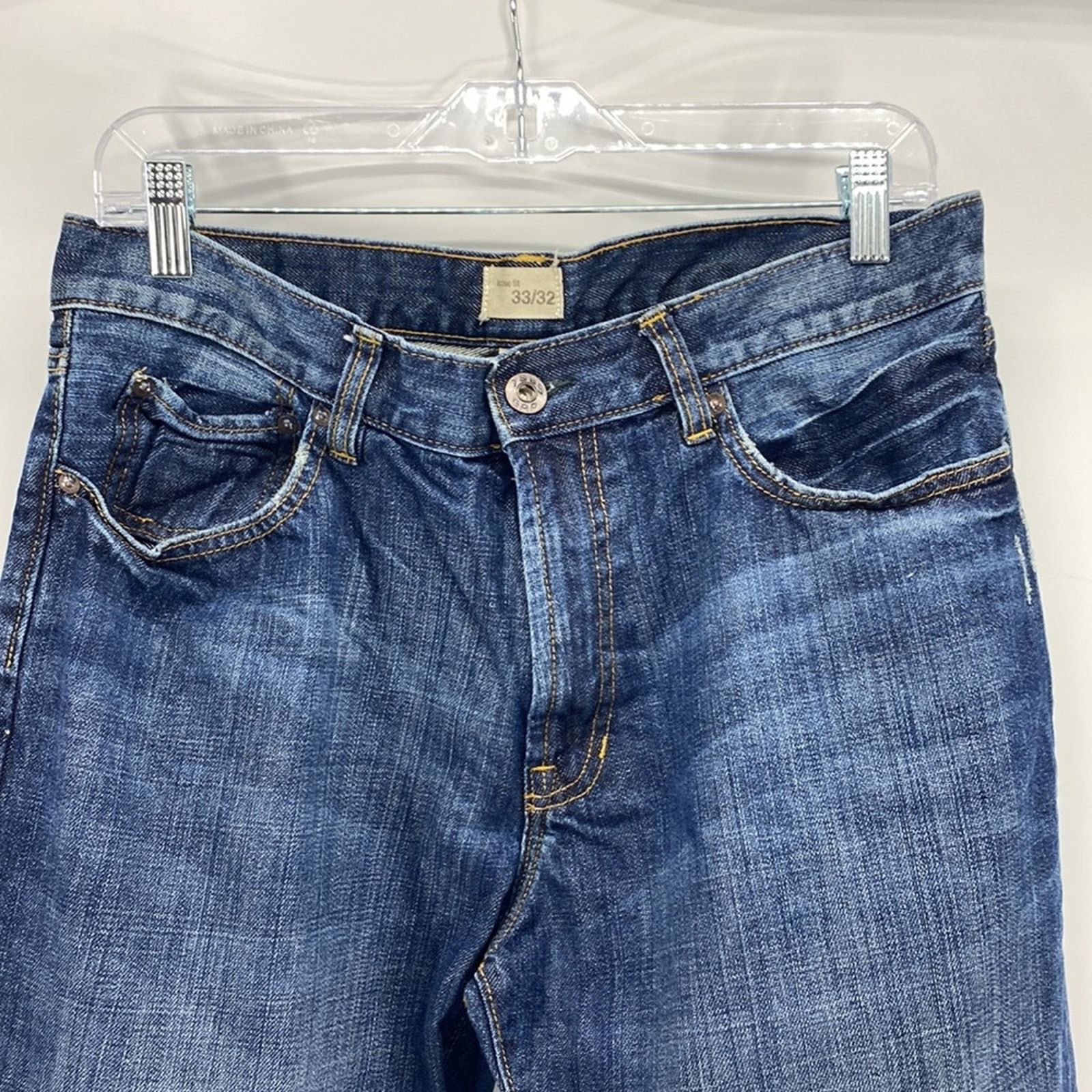 Gap Gap loose fit 33x32 casual basic office everyday jeans Size US 33 - 2 Thumbnail
