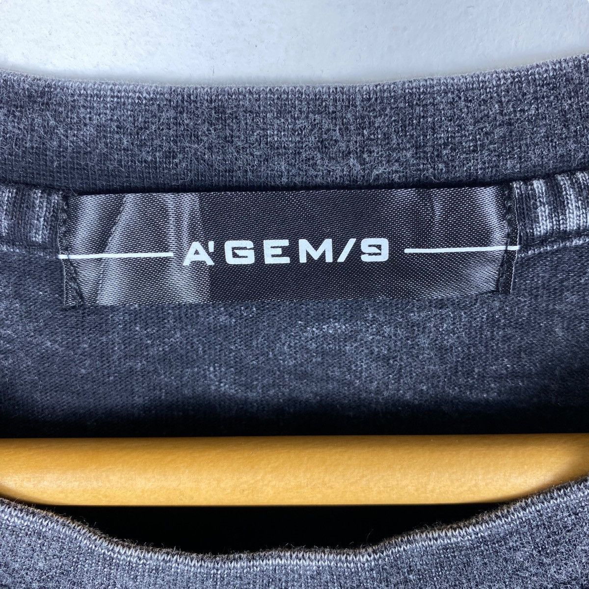 Japanese Brand Japanese Brand A'GEM NINE The Hedonist Stonewash Tee Shirt Size US L / EU 52-54 / 3 - 6 Thumbnail