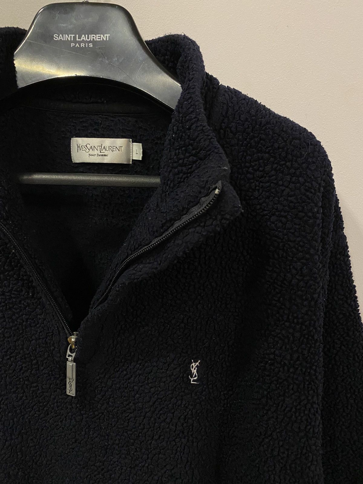 Heavy Fleece YSL Sweatshirt Thick YSL Sweater