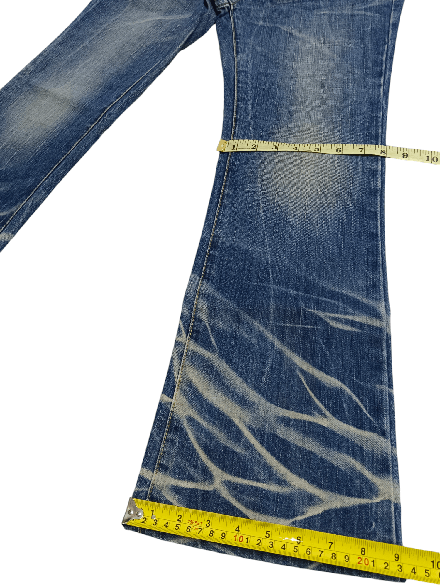 GOSTAR DE FUGA FUGA Seditionaries Low Rise Flare Denim Size US 30 / EU 46 - 11 Thumbnail