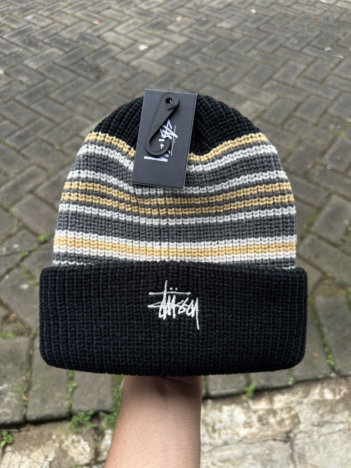 Stussy Stussy beanie Striped Cuff Size ONE SIZE - 1 Thumbnail