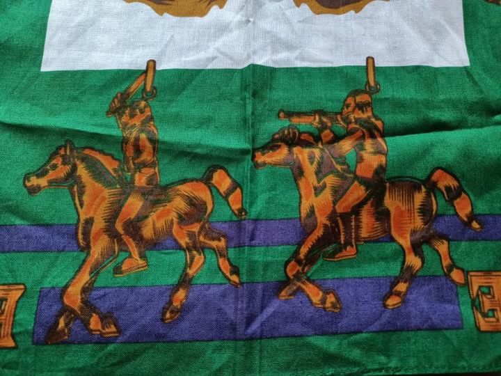 Bape BAPE Double Ape Head Scarf 'Green' Size ONE SIZE - 5 Thumbnail