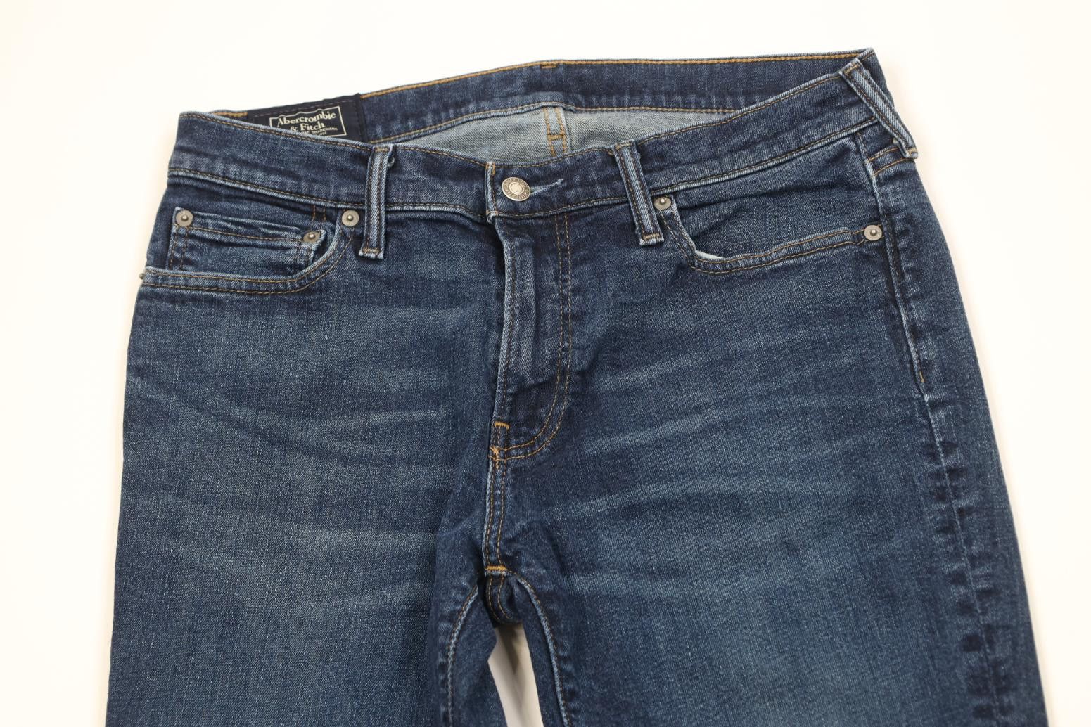 Abercrombie & Fitch Vintage Y2K Abercrombie & Fitch Keenan Straight Leg Jeans Size US 32 / EU 48 - 2 Thumbnail