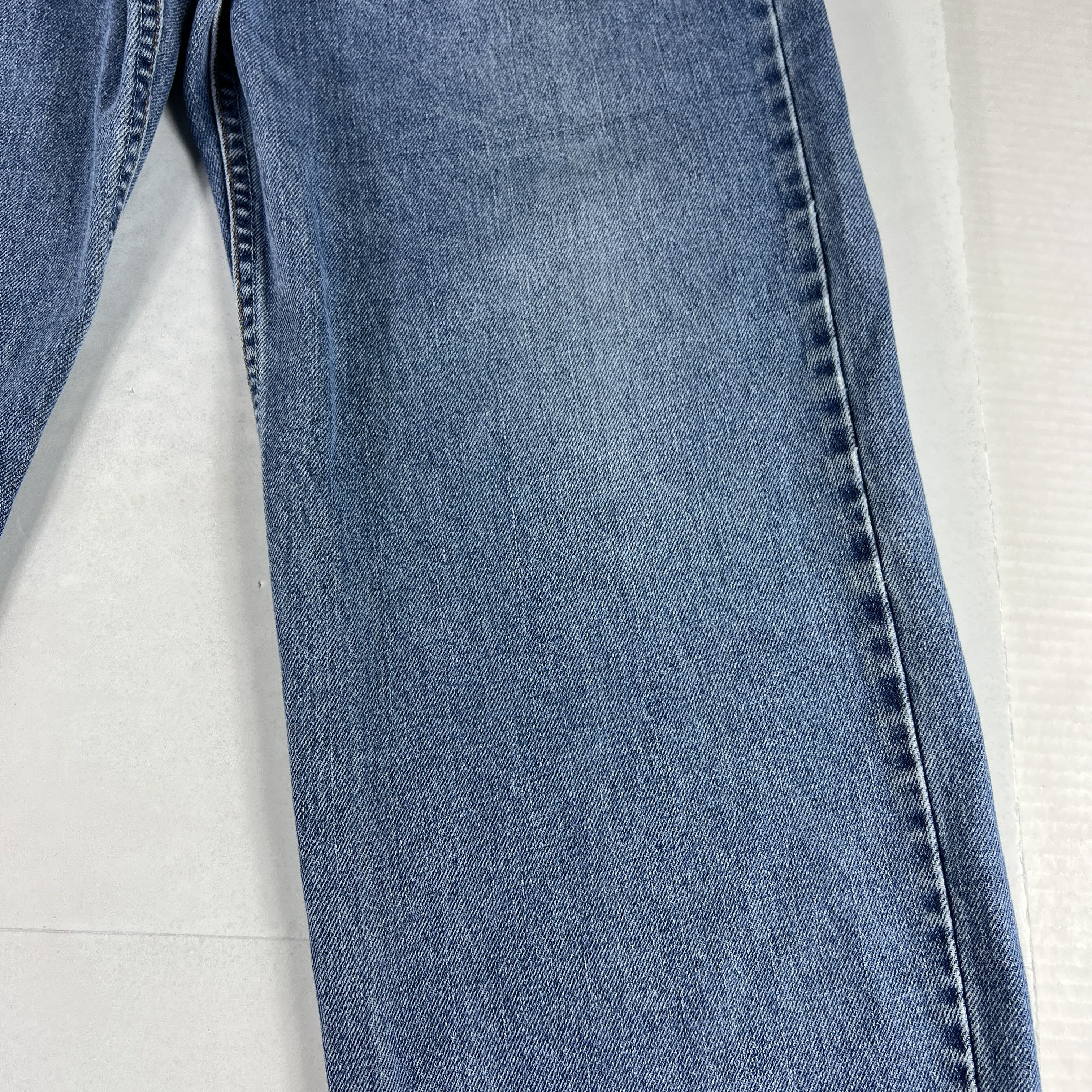 Levi's × Vintage Y2K Levi's Jeans 550 Relaxed Fit Blue Faded Cotton Denim Size US 35 - 6 Thumbnail