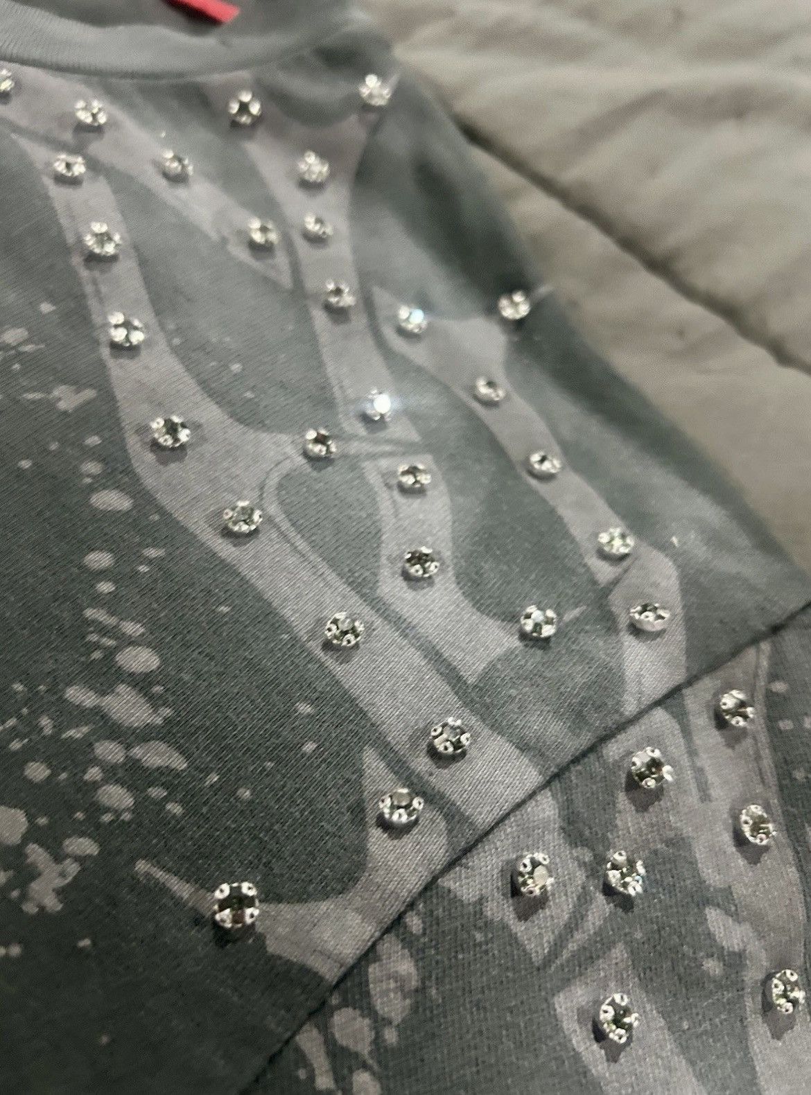 Other Tenaciti Studios Skull Graphic Studded T-Shirt Grey Size L Size US L / EU 52-54 / 3 - 12 Thumbnail