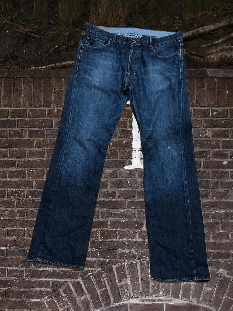 G-Star Polo Ralph Lauren Jeans Dark Blue Regular Straight Size US 36 / EU 52 - 1 Thumbnail