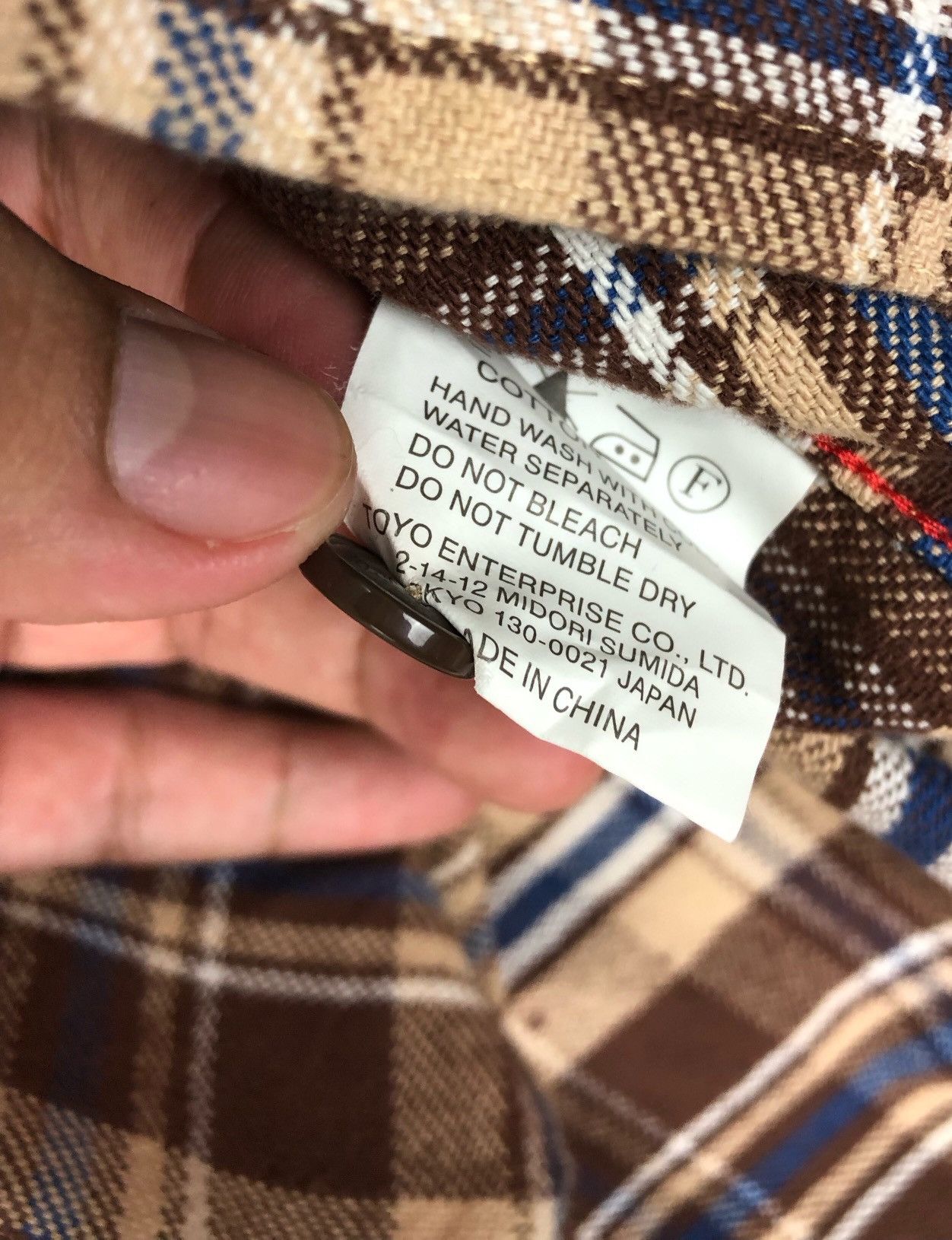 CAT'S PAW × Flannel × Japanese Brand Cat’s Paw Flannel Shirt by Toyo Enterprise Size US S / EU 44-46 / 1 - 10 Thumbnail