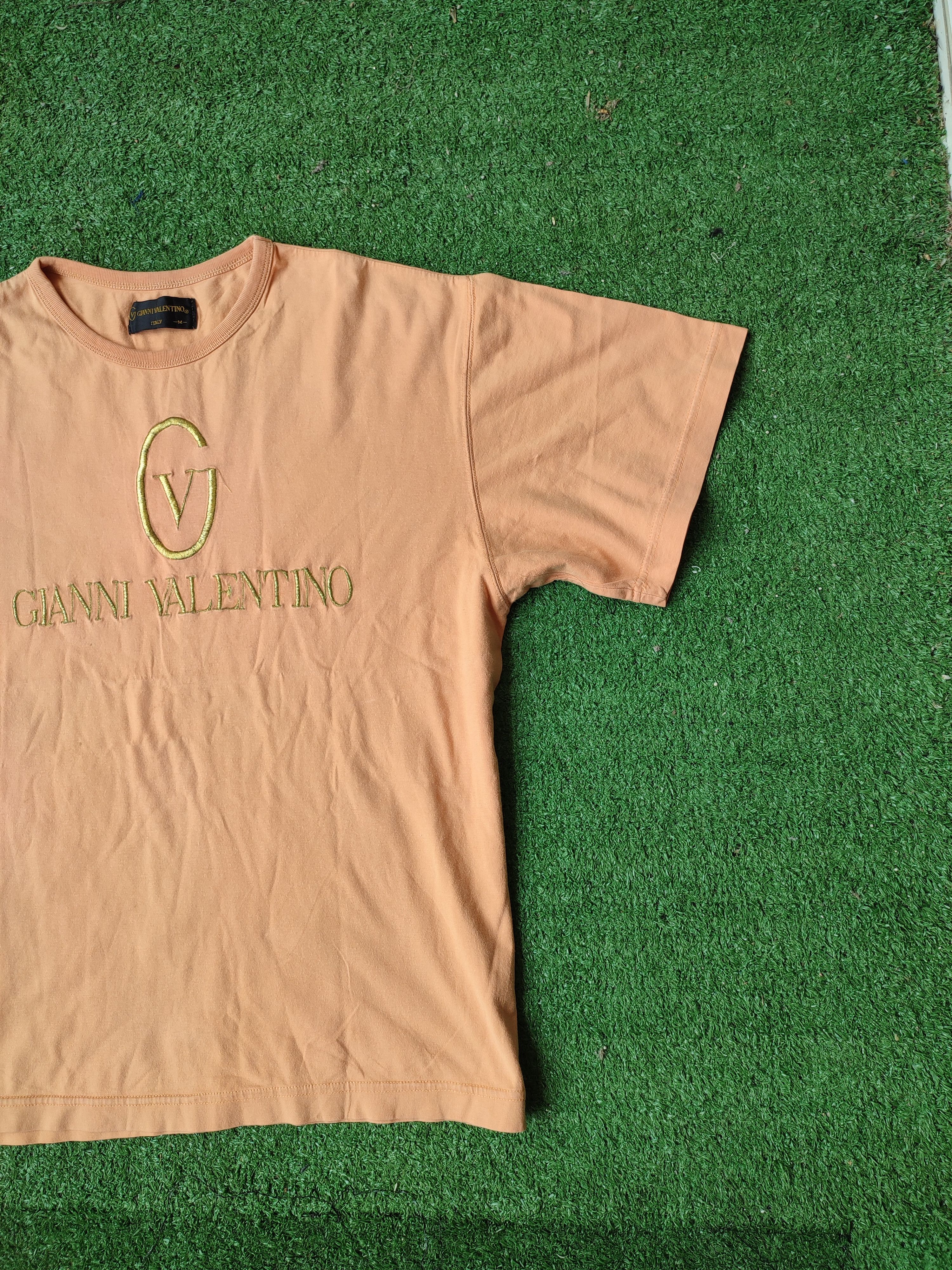 Gianni Valentino 💥90s💥 VTG GIANNI VALENTINO EMBROIDERY TEES Size US M / EU 48-50 / 2 - 3 Thumbnail