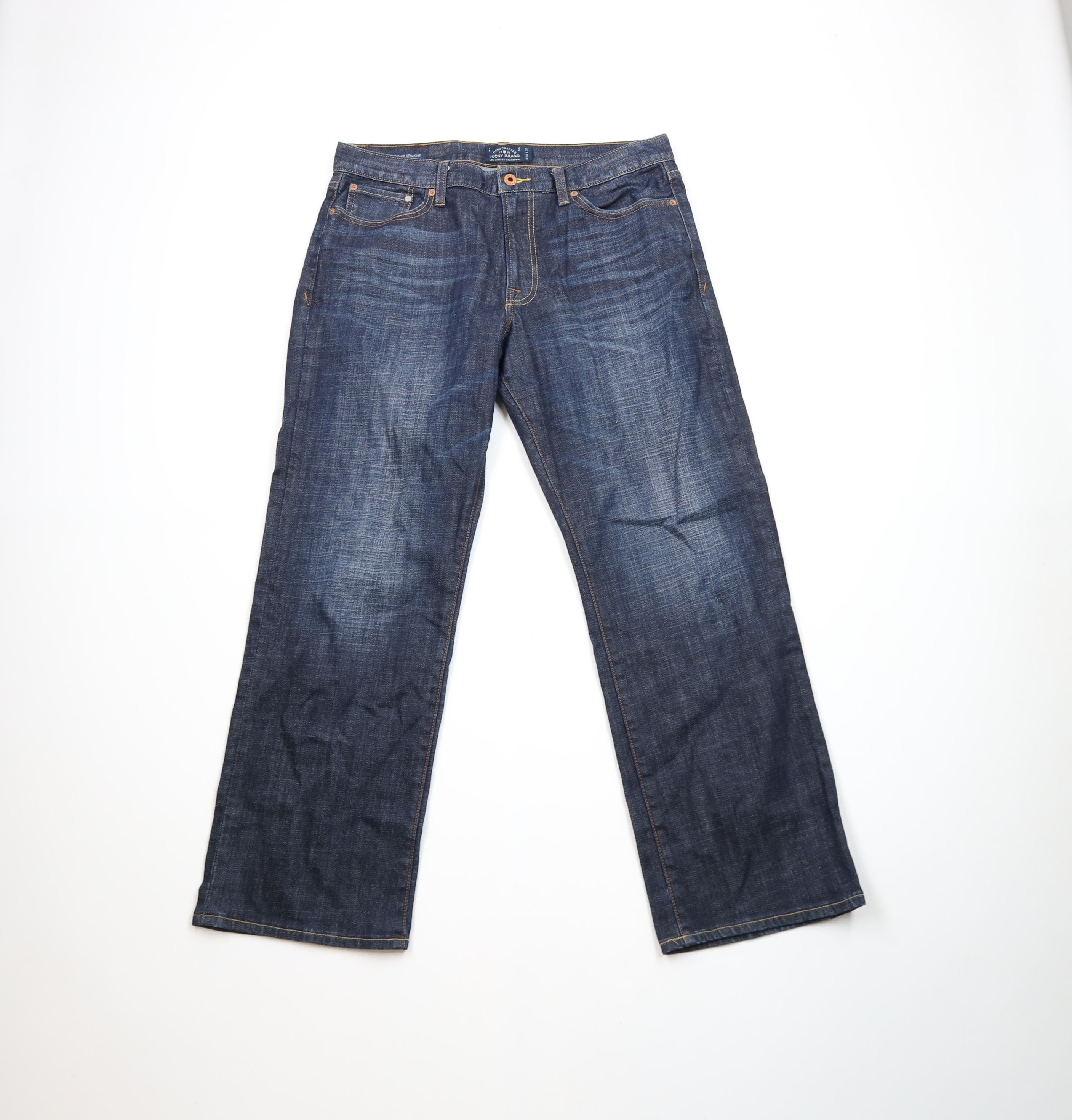 Vintage Vintage Lucky Brand Jeans 361 Vintage Straight Jeans Size US 34 / EU 50 - 1 Thumbnail