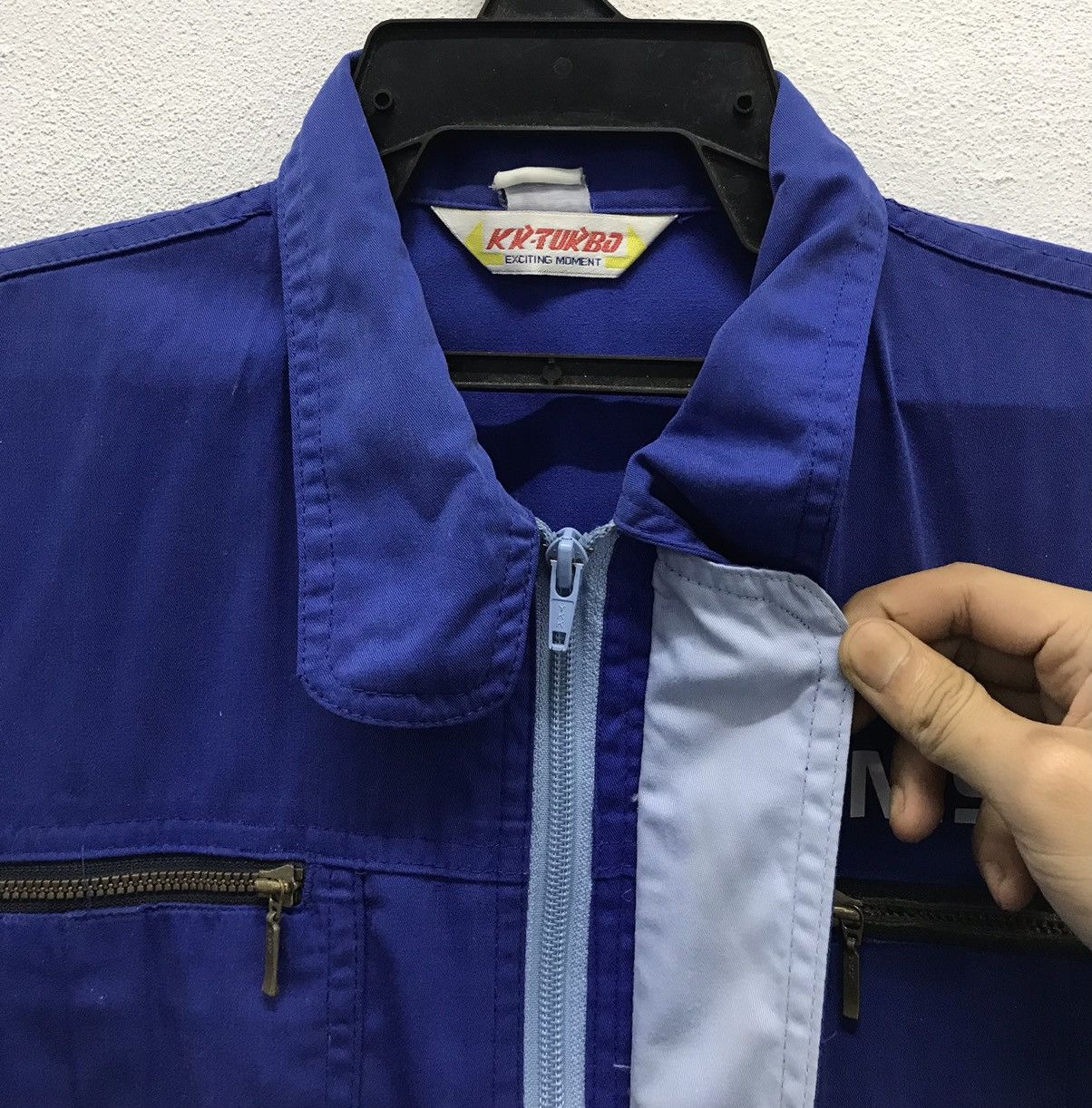 Japanese Brand × Vintage Vintage KK-Turbo Nissan Overall Size US 37 - 4 Thumbnail