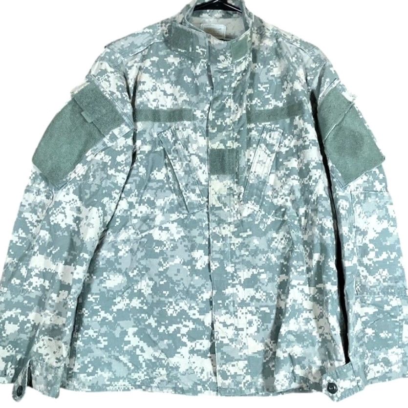 Vintage Military Army Combat Mens Coat Green Camouflage Uniform Digicam Medium Regular Jacket Mens Camouflage Army Green Digicam M Size US M / EU 48-50 / 2 - 2 Thumbnail