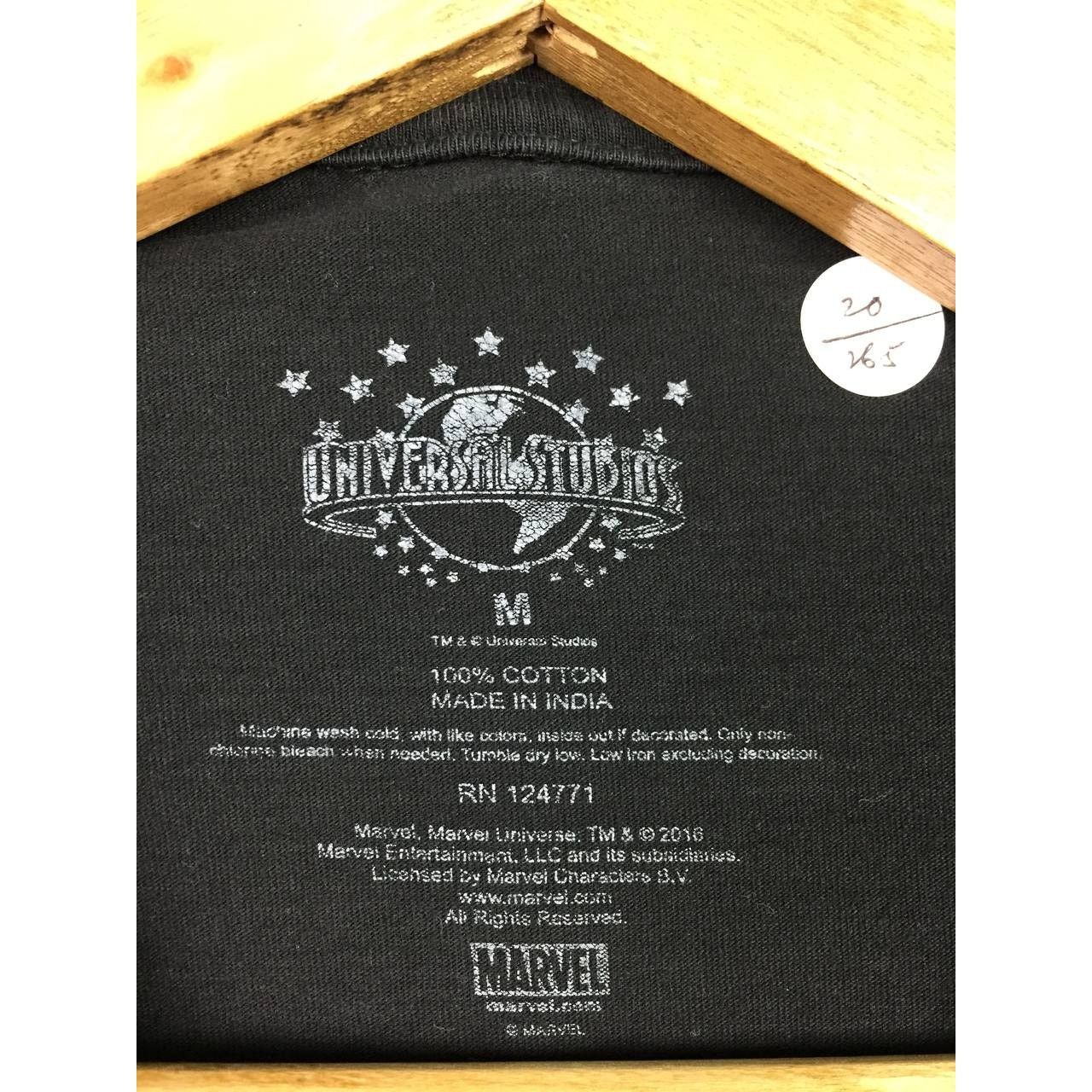 Marvel Comics × Universal Studios Marvel Universival Studios Spider-Man Pixel Face Tee Size US M / EU 48-50 / 2 - 9 Thumbnail