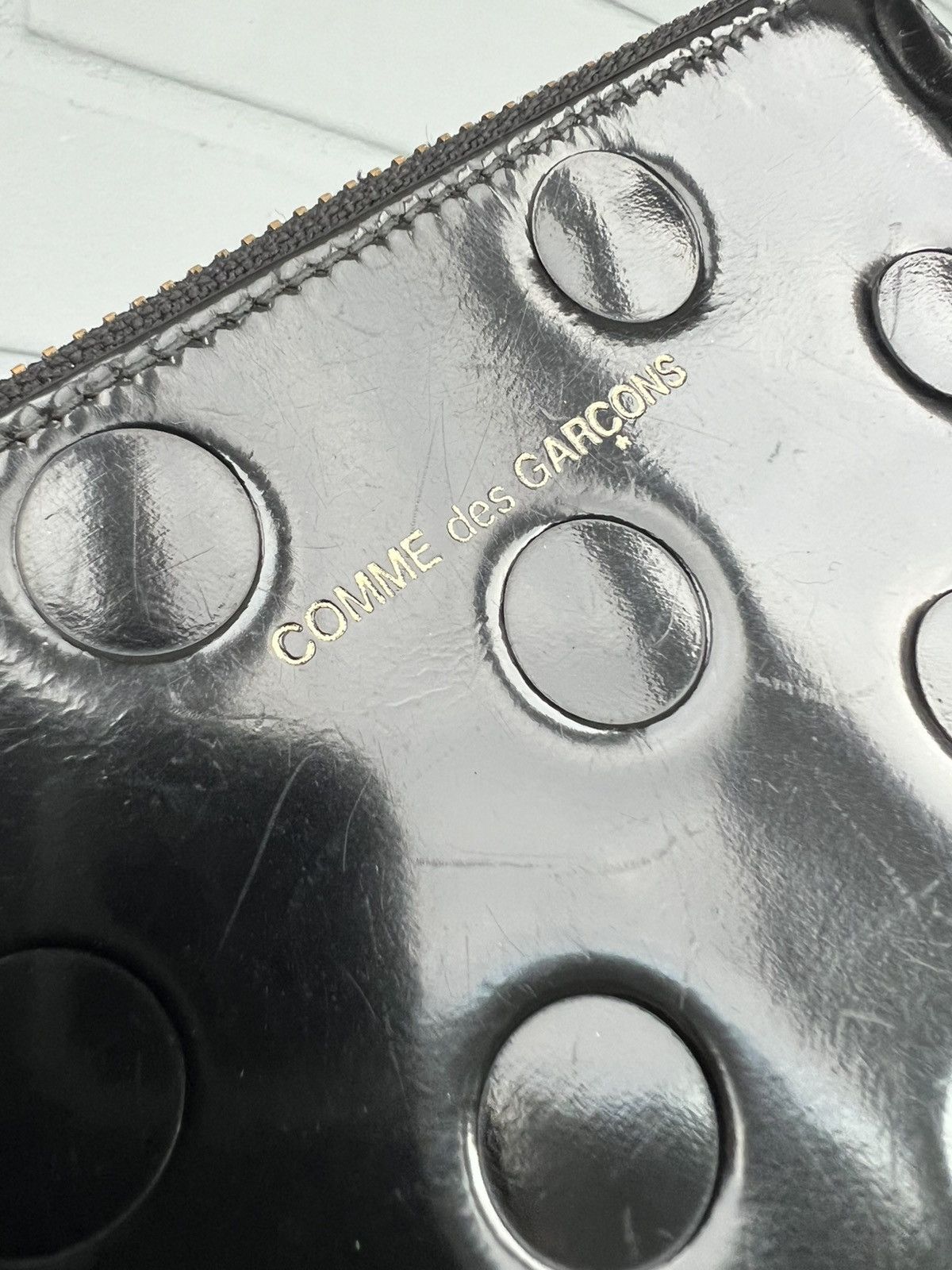 Comme des Garcons Comme Des Garcons Women's Wallet Leather Black Size ONE SIZE - 4 Thumbnail
