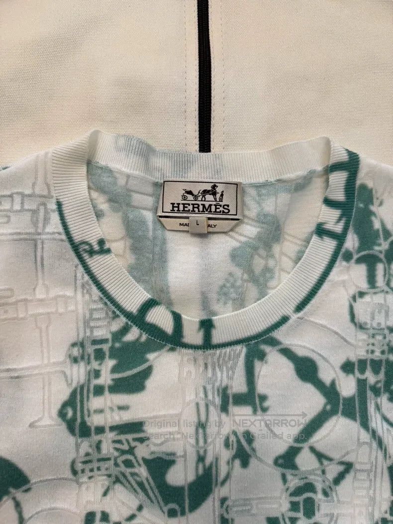 Hermes Hermes Spring/Summer Polo Shirt Size L / US 10 / IT 46 - 3 Thumbnail