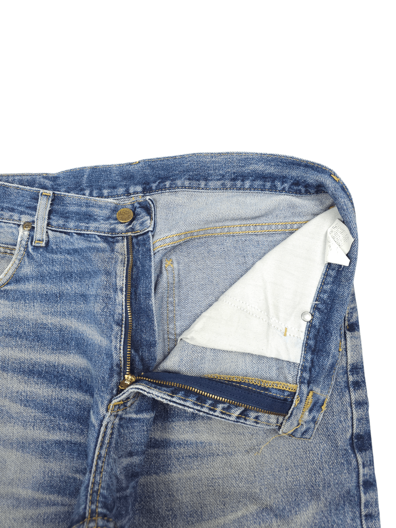 Japanese Brand × Lee × Vintage 💎 Size 34/30 Vintage 80's Lee Brooklyn Jeans Y2K Washed Size US 34 / EU 50 - 6 Thumbnail