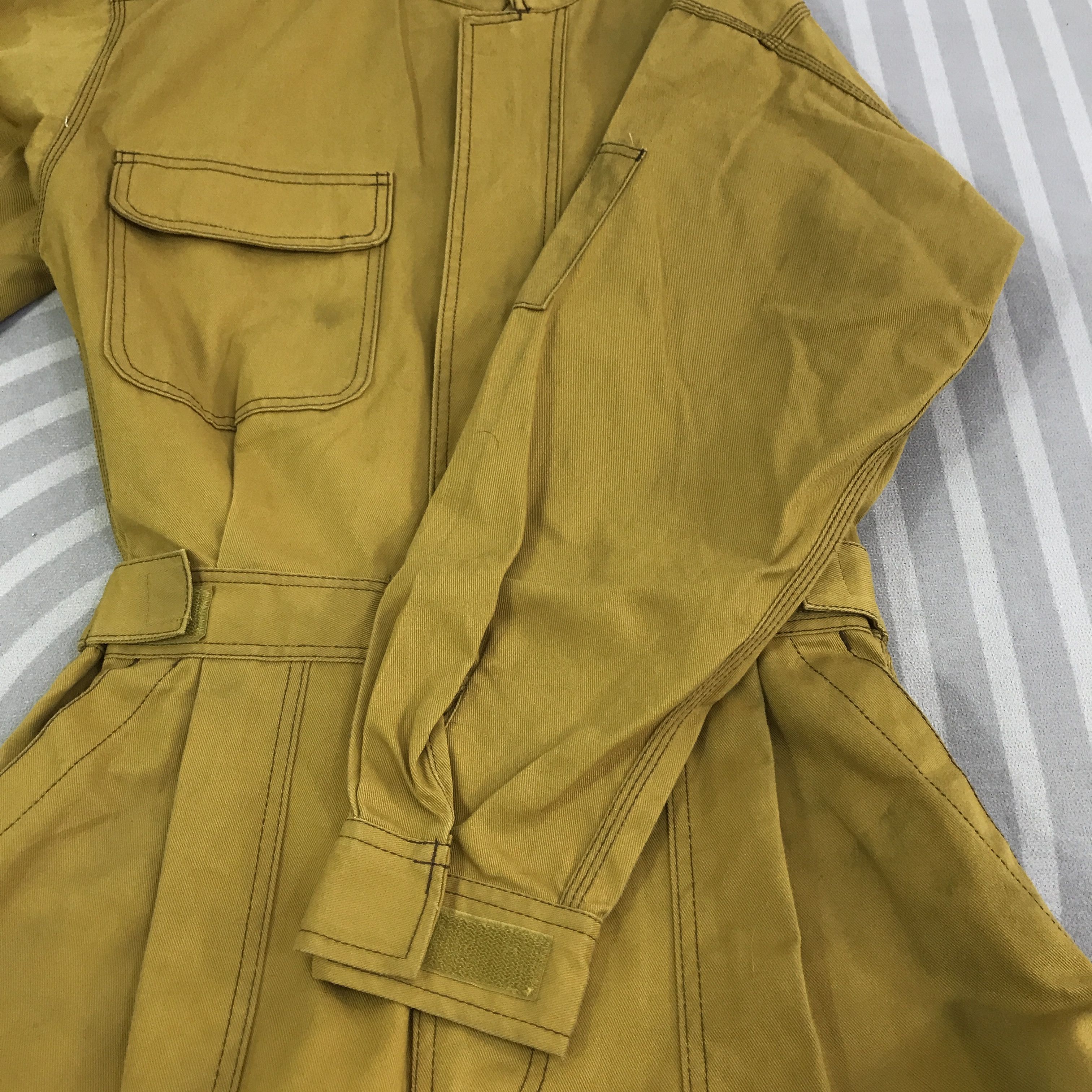 Japanese Brand Vintage Toyota Techno work Coverall Jacket K109B7 Size US L / EU 52-54 / 3 - 11 Thumbnail