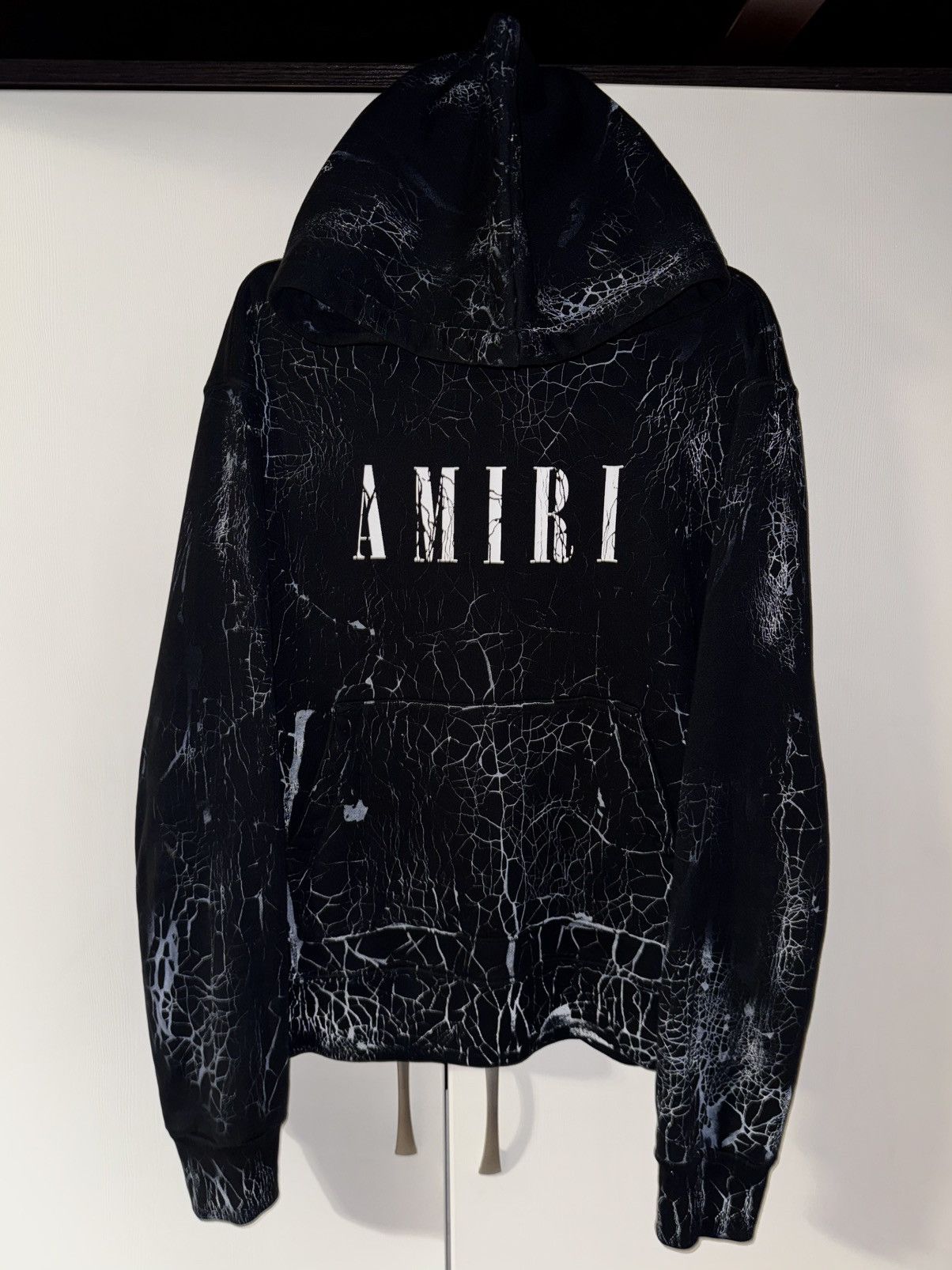 Amiri AMIRI CRACKED CORE LOGO HOODIE Size US L / EU 52-54 / 3 - 1 Thumbnail