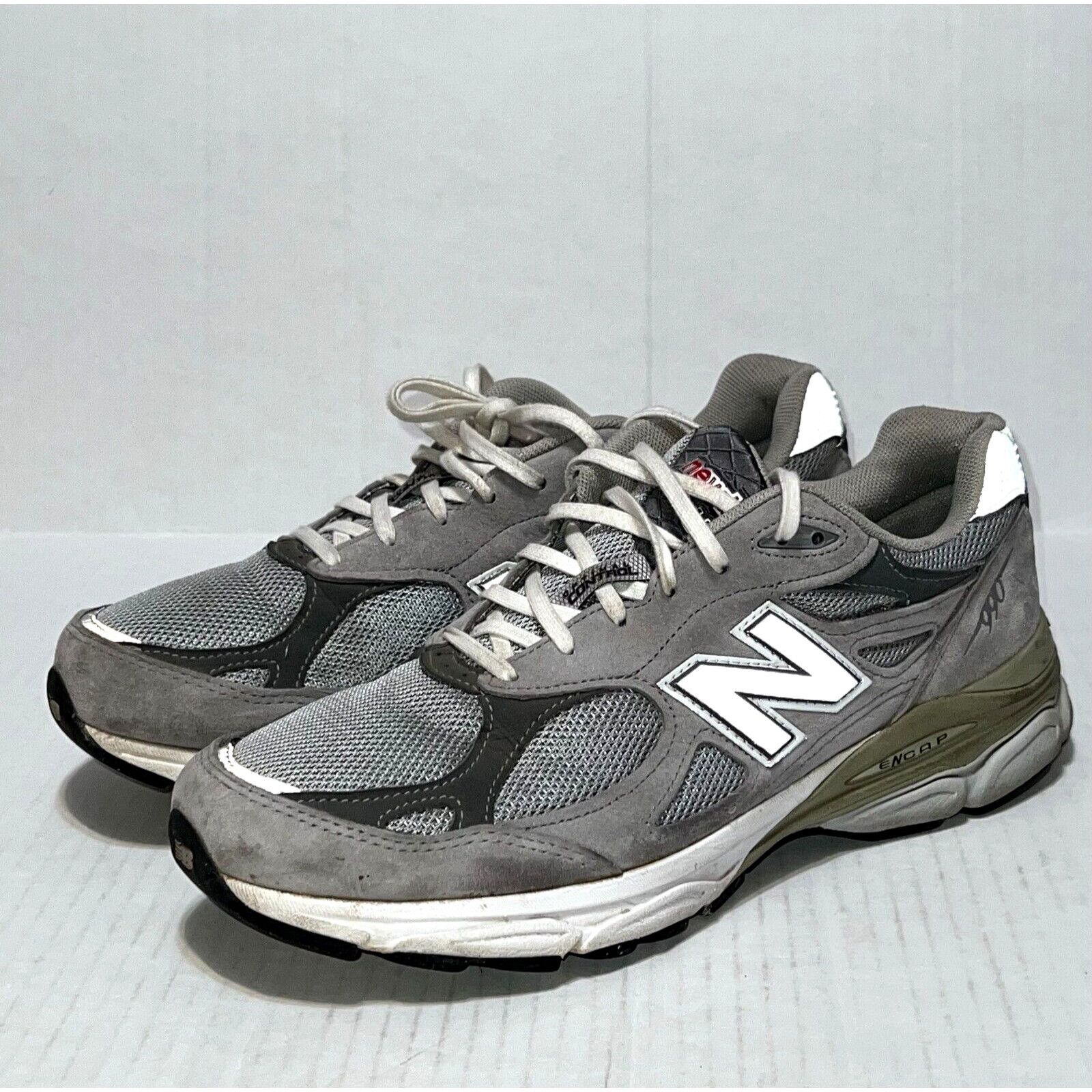 New Balance New Balance Mens 990V3 M990GL3 Gray Sneakers Size 12 D USA Size US 12 / EU 45 - 5 Thumbnail