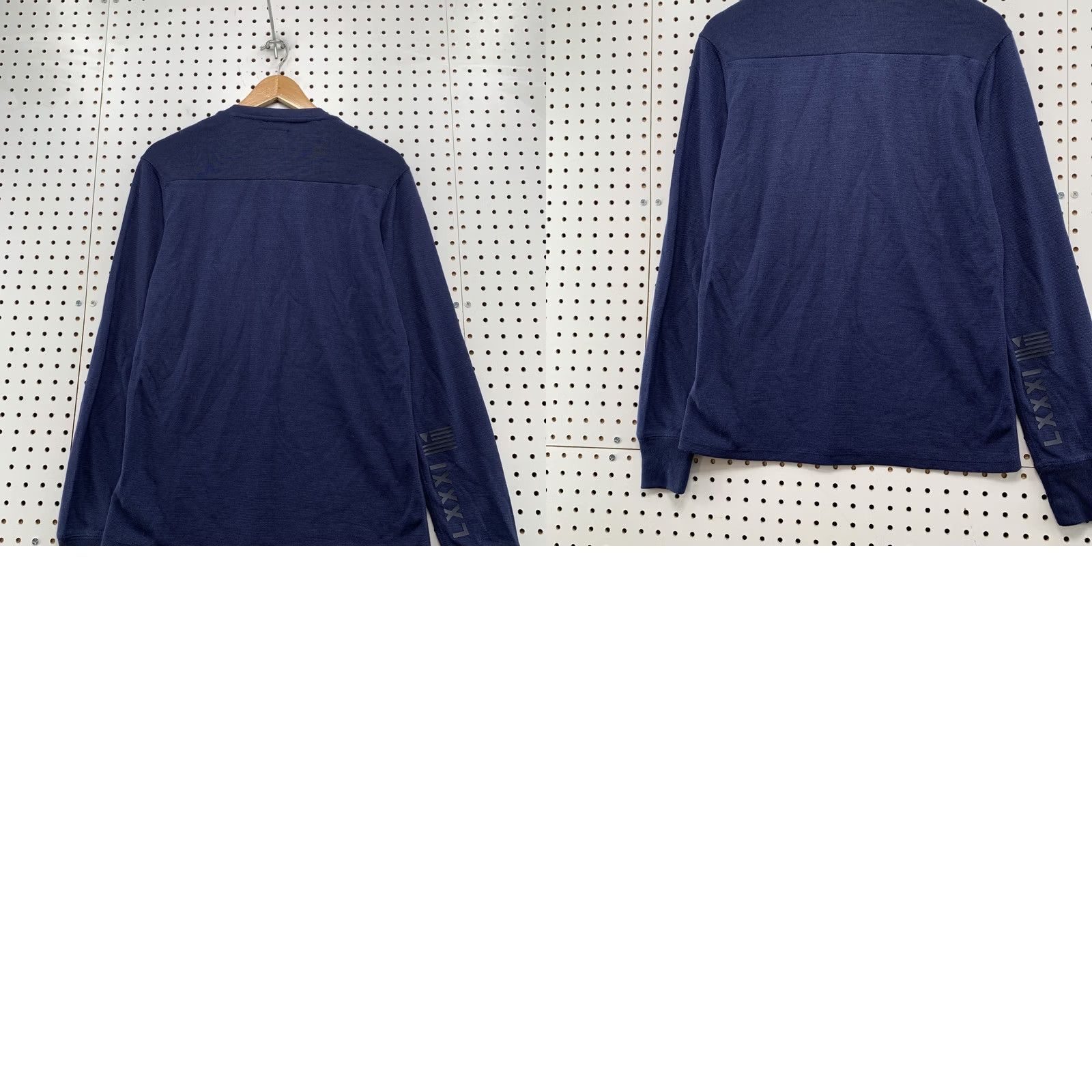 Guess GUESS Henley Blue Long Sleeve Knit Shirt Mens Medium Preppy Casual Size US M / EU 48-50 / 2 - 9 Thumbnail