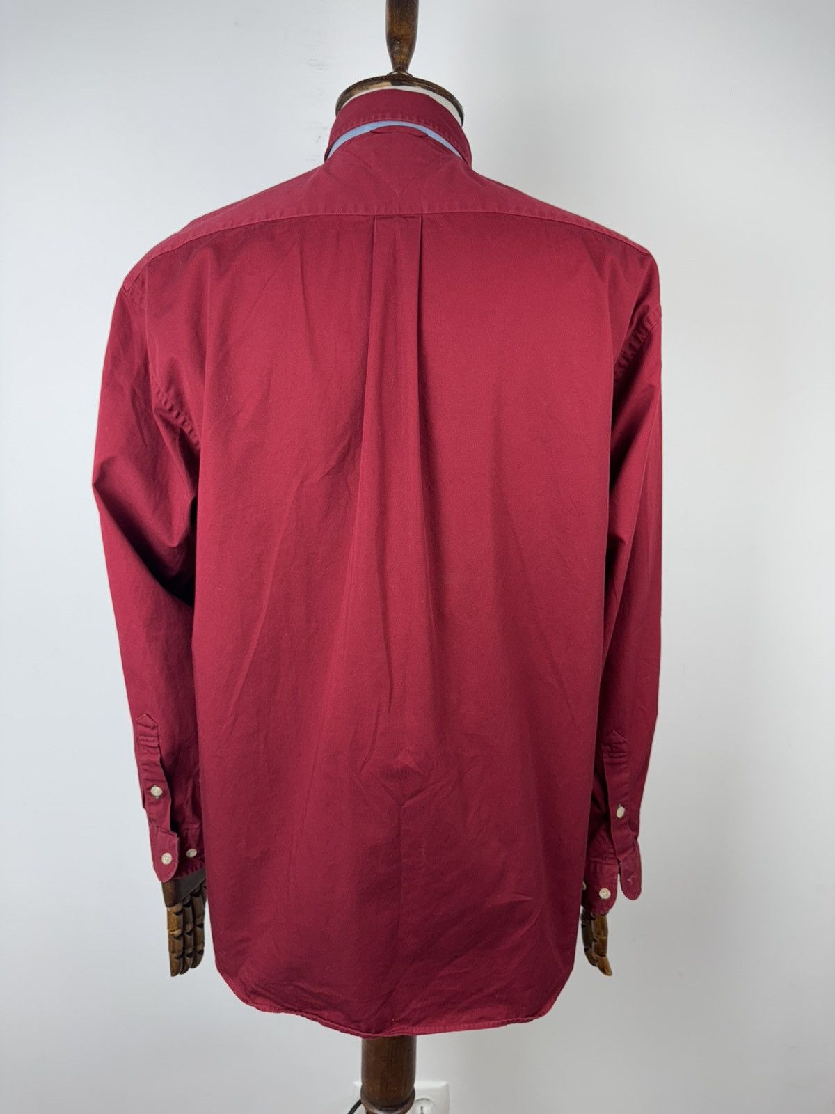 Tommy Hilfiger × Vintage Men’s Vintage Tommy Hilfiger Retro 90’ Long Sleeve Shirt Size US L / EU 52-54 / 3 - 3 Thumbnail