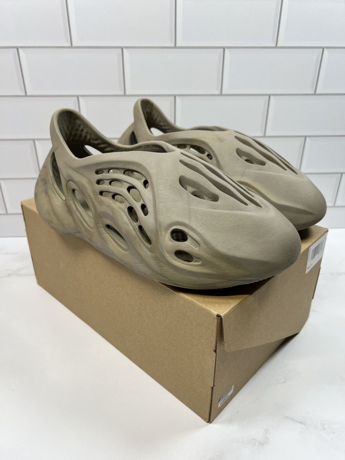 Adidas Adidas Yeezy Foamrunners Foamrunner Foam Runners Runner Size US 11 / EU 44 - 1 Thumbnail