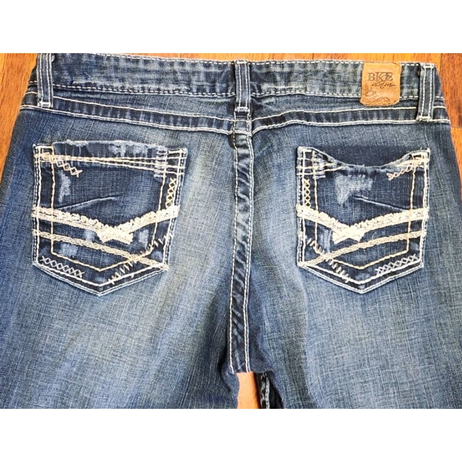 Vintage BKE Madison Jeans Women’s 32x33.5 Stretch Bootcut Denim Blue 5-Pocket Regular Jeans Women’s Size 24" / US 00 / IT 34 - 5 Thumbnail