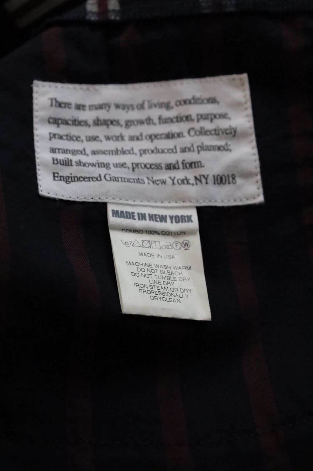 Engineered Garments Engineered Garments loiter jacket regimental St. Size US S / EU 44-46 / 1 - 8 Thumbnail
