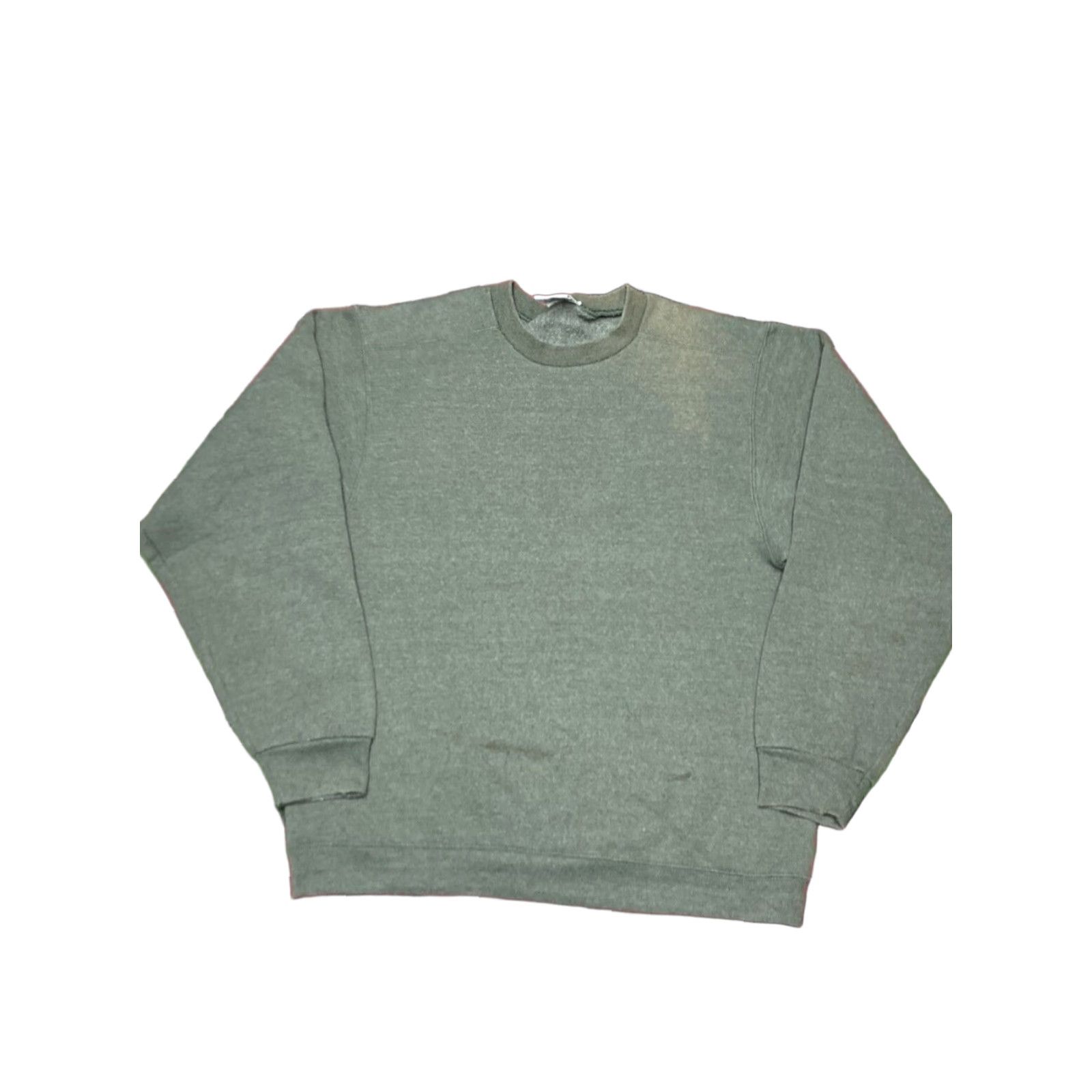 Wilson VINTAGE Wilson Sportswear Sweatshirt 90s Crewneck Olive Green Military Medium Mens Shirt Size US M / EU 48-50 / 2 - 1 Thumbnail