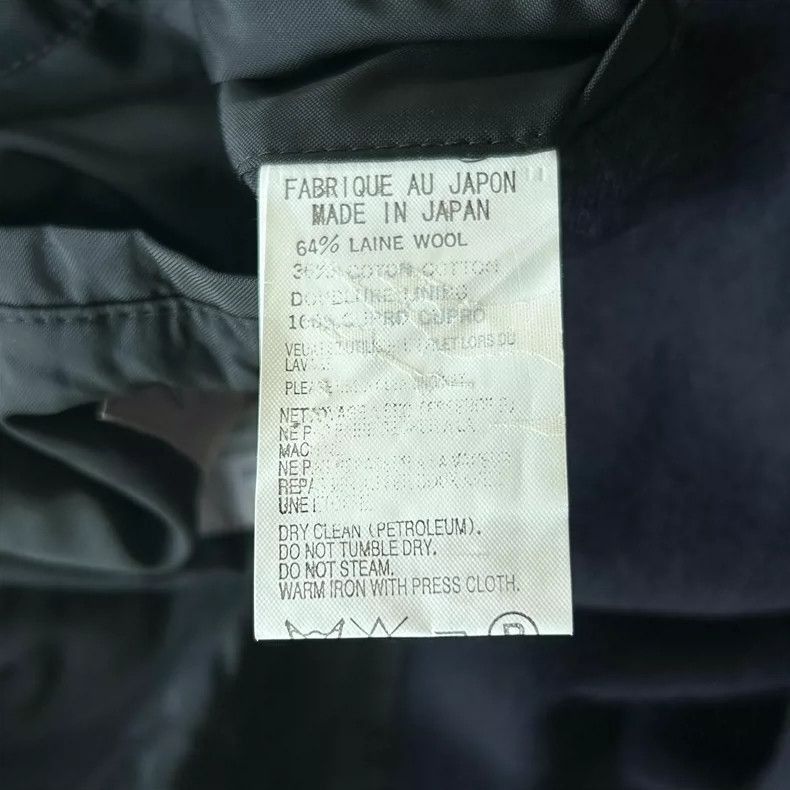 Yohji Yamamoto Yohji Yamamoto Yohji Yamamoto Tailored Coat for Men Size US S / EU 44-46 / 1 - 7 Thumbnail