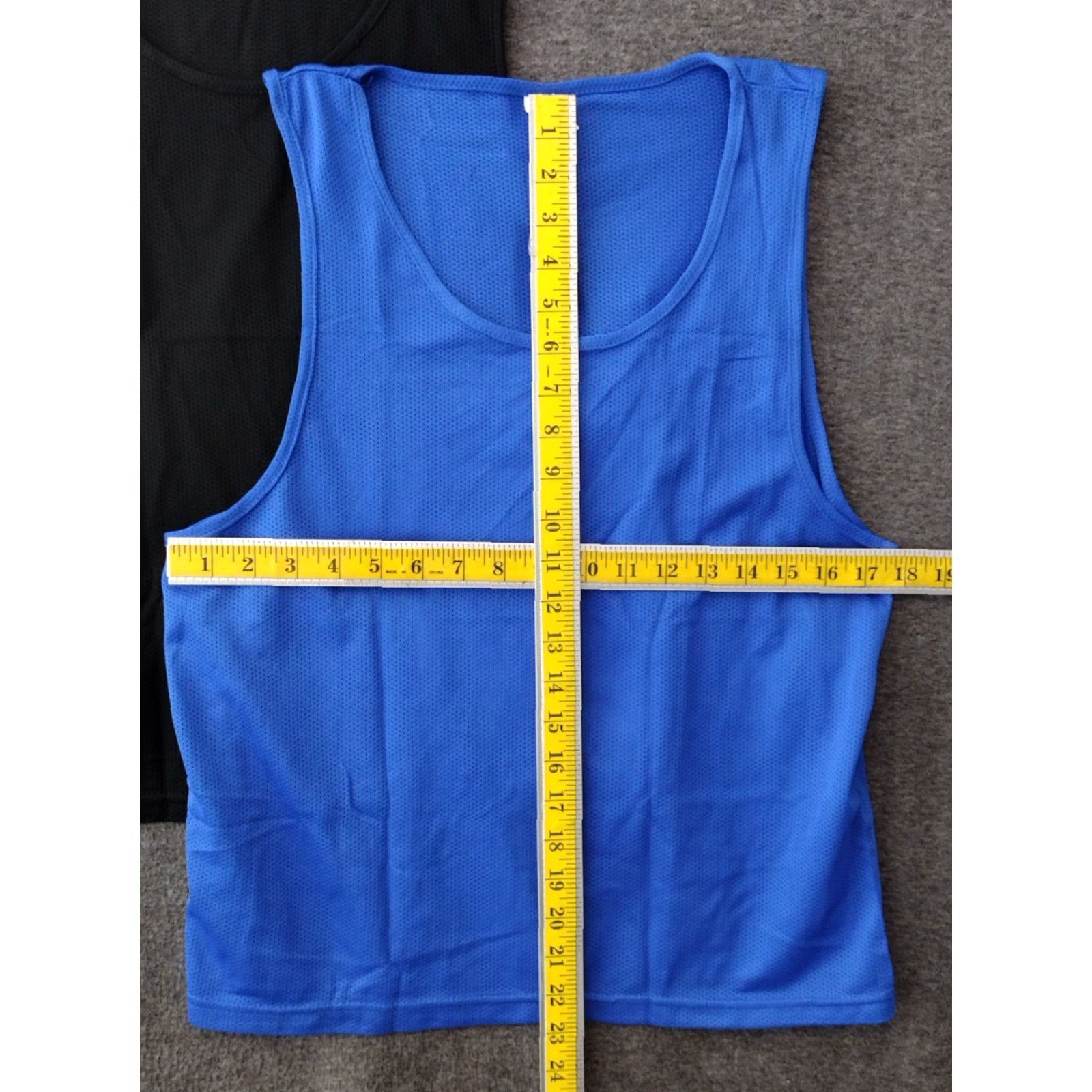 Nike VINTAGE Unbranded Women's Tank Shirt 2-Pack M Blue/Black Round Neck Sleeveless Basic Casual Nike Women Size M / US 6-8 / IT 42-44 - 4 Thumbnail