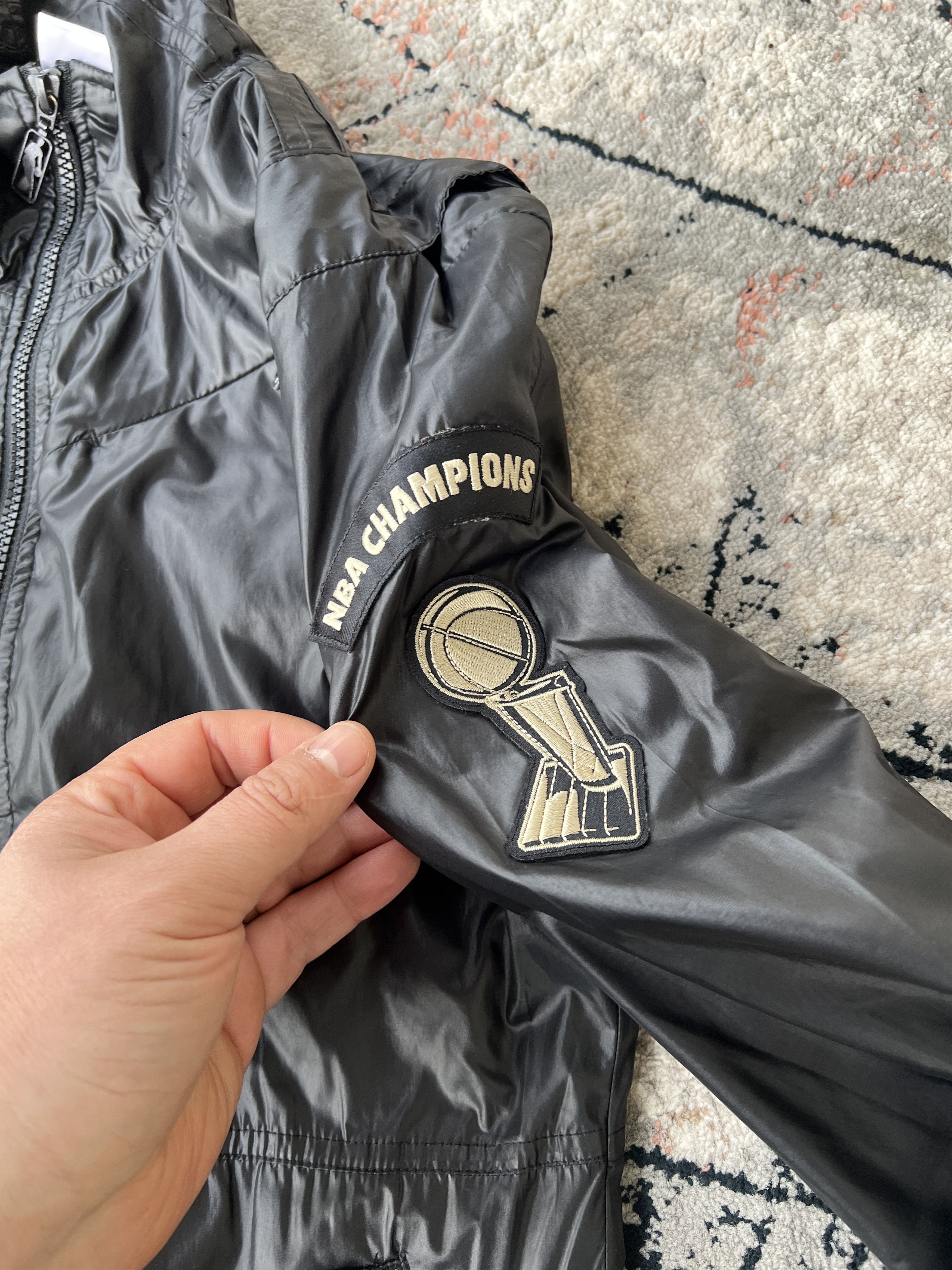 Adidas Adidas NBA Champions Jacket Size S / US 4 / IT 40 - 3 Thumbnail