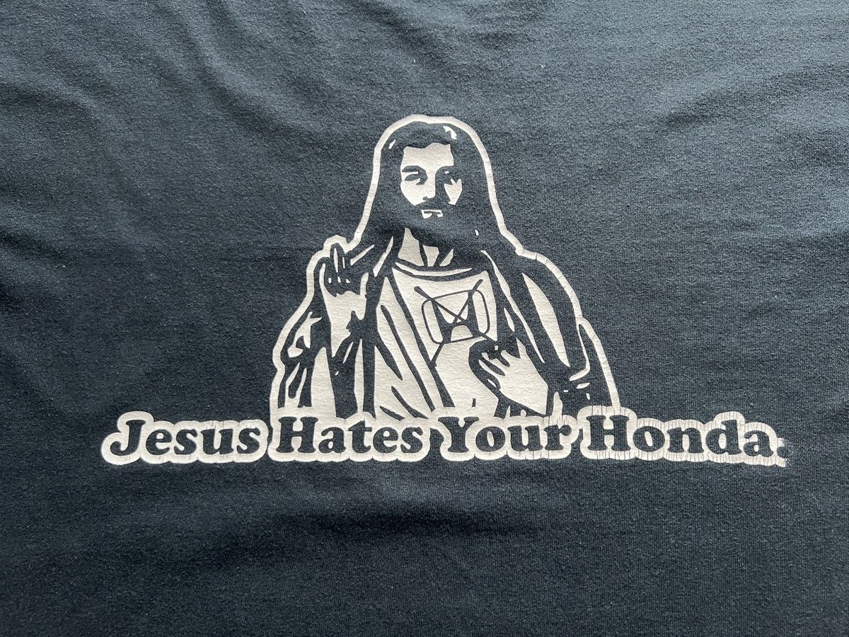 Honda Honda : Jesus Hates Your Honda Size US L / EU 52-54 / 3 - 3 Thumbnail