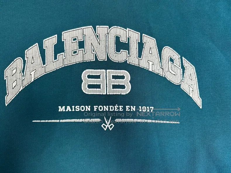 Balenciaga Balenciaga Letter logo hooded long-sleeve sweatshirt Size US M / EU 48-50 / 2 - 3 Thumbnail