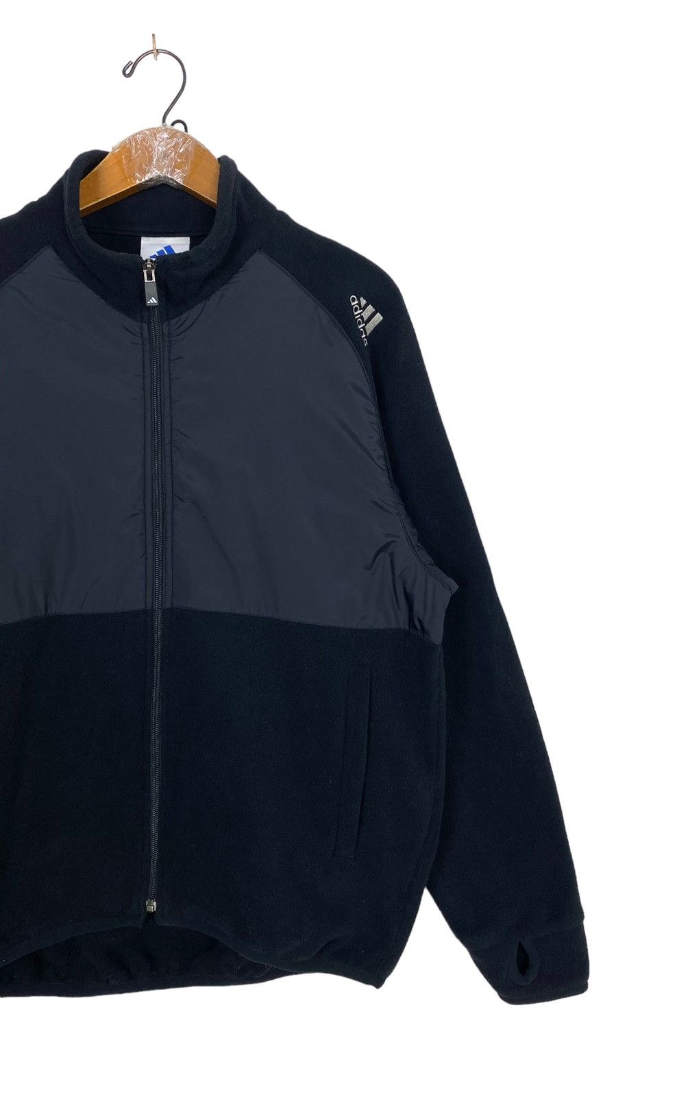 Adidas Rare‼️ Adidas Zipper Fleece Jacket Size US S / EU 44-46 / 1 - 3 Thumbnail