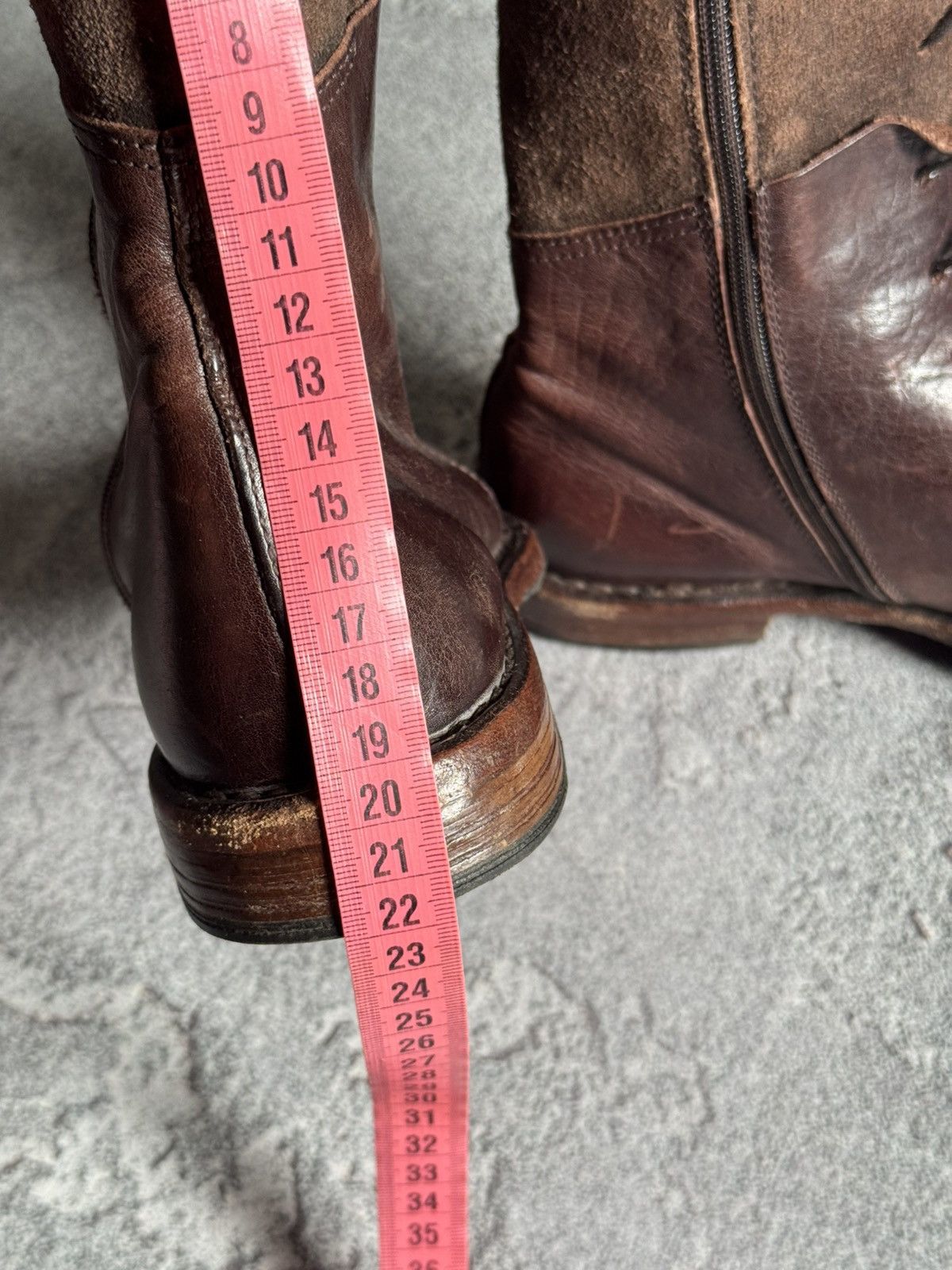MoMA MOMA 37 brown leather Avantgarde shoes boots casual designer Size US 7 / IT 37 - 21 Thumbnail