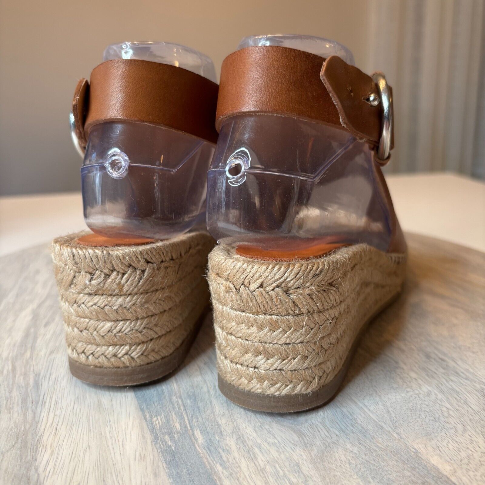 Rag & Bone Rag & Bone Espadrille Leather Wedge Sandals US Size 7.5 Size US 7.5 / IT 37.5 - 8 Thumbnail