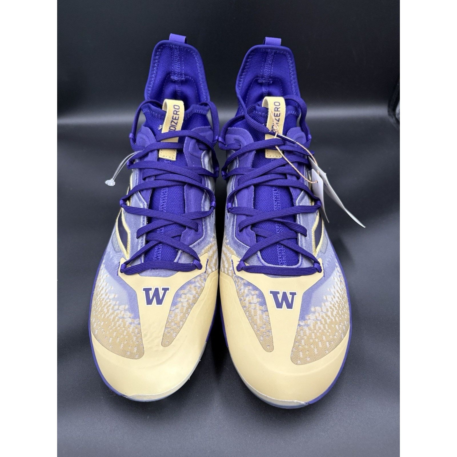 Adidas Adidas AdiZero Aftbu W Huskies Mens Metal Bsbl Cleats Sz12.5 Size US 12.5 / EU 45-46 - 8 Thumbnail