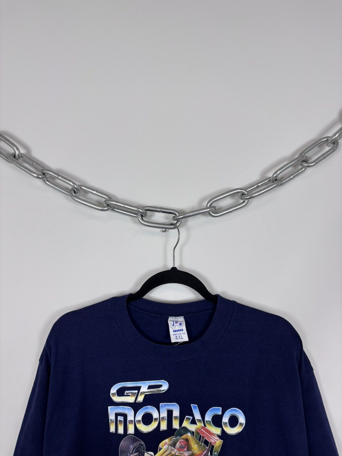 Formula 1 Vintage 90s Grand Prix Monaco F1 Single Stitch T-Shirt Tee Size US XXL / EU 58 / 5 - 3 Thumbnail