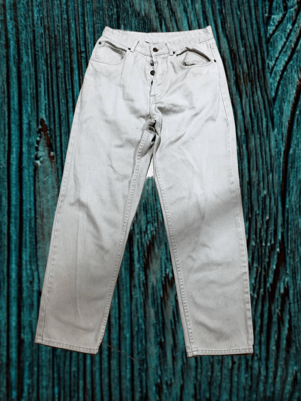 Burberry Vintage THOMAS BURBERRY Jeans Beige Jeans Hose Herren Size US 32 / EU 48 - 1 Thumbnail