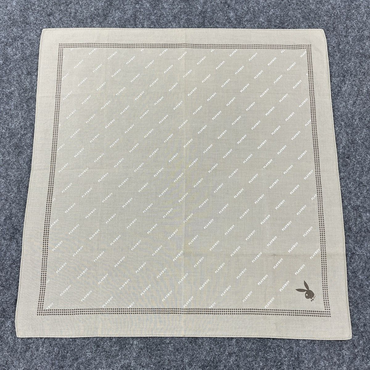 Playboy × Vintage Playboy Handkerchief / Bandana / Neckerchief B355 Size ONE SIZE - 4 Thumbnail